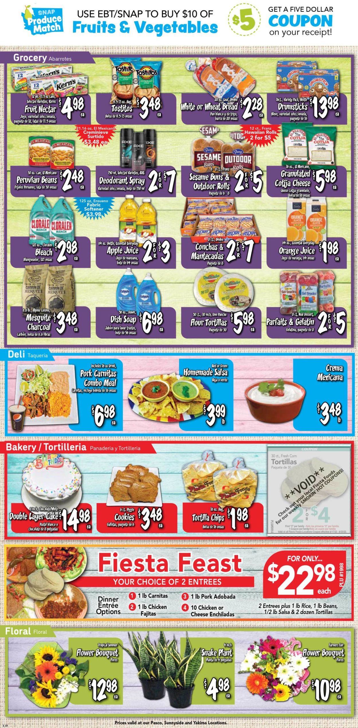 Fiesta Foods SuperMarkets Weekly Ad Circular - valid 08/17-08/23/2022