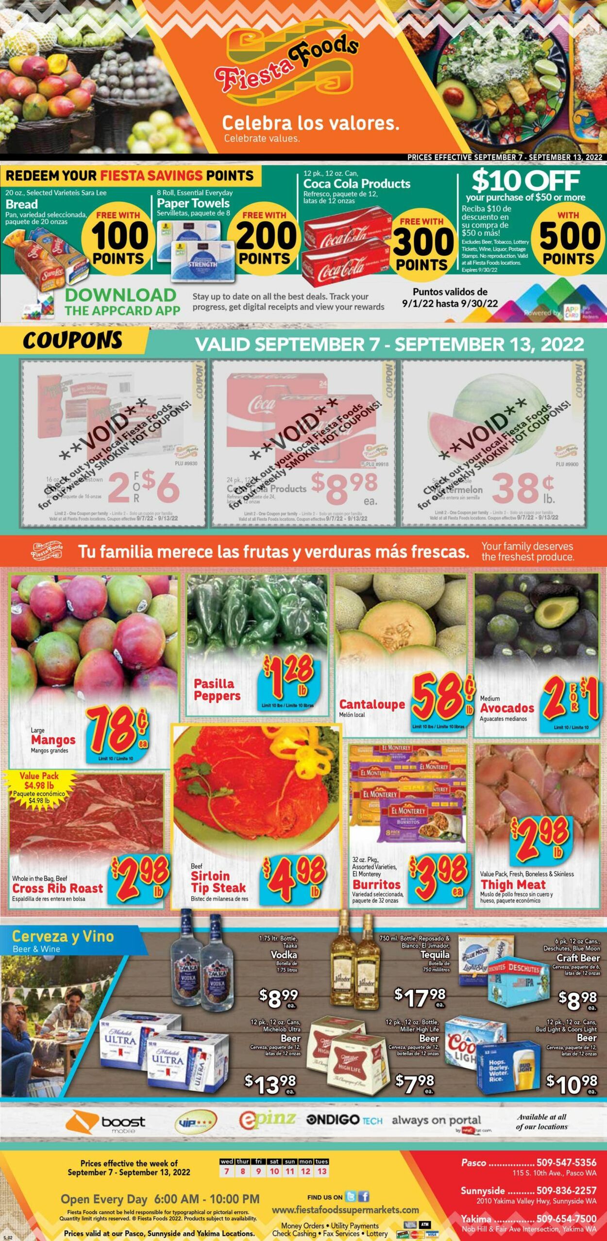 Fiesta Foods SuperMarkets Weekly Ad Circular - valid 09/07-09/13/2022