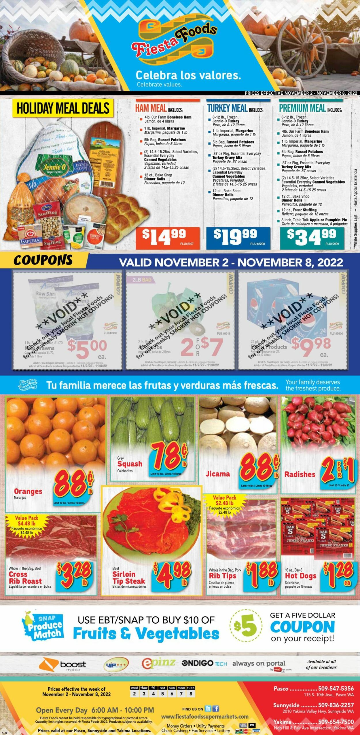 Fiesta Foods SuperMarkets Weekly Ad Circular - valid 11/02-11/10/2022