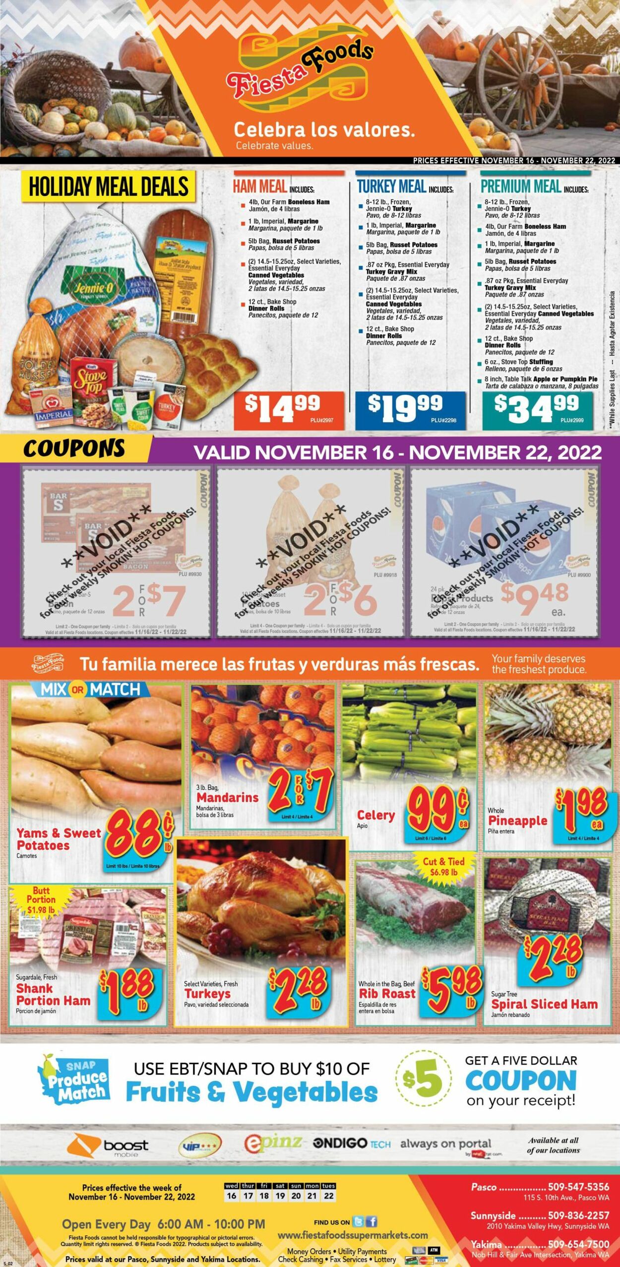 Fiesta Foods SuperMarkets Weekly Ad Circular - valid 11/16-11/24/2022 (Page 2)