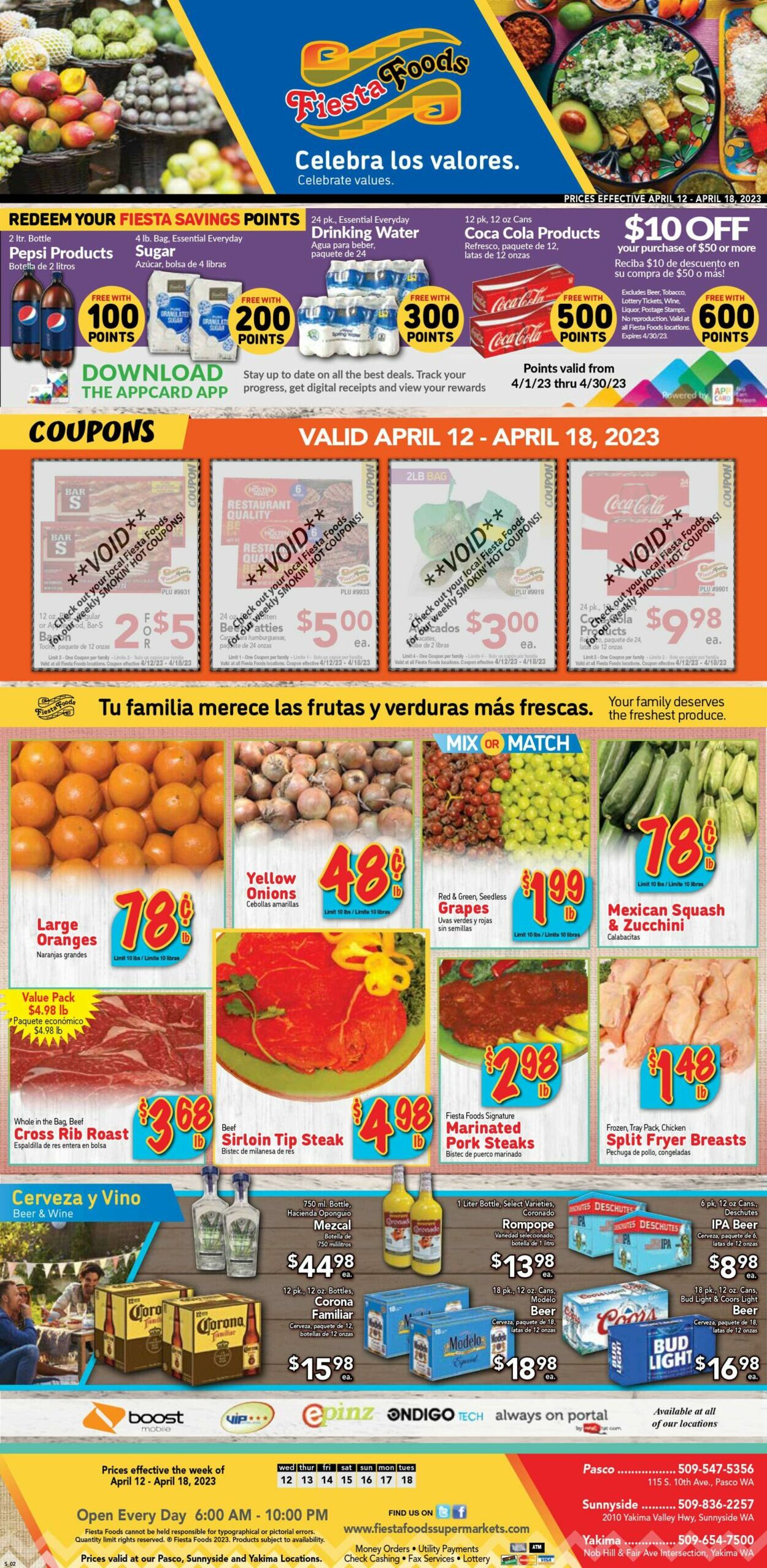 Fiesta Foods SuperMarkets Weekly Ad Circular - valid 04/12-04/18/2023