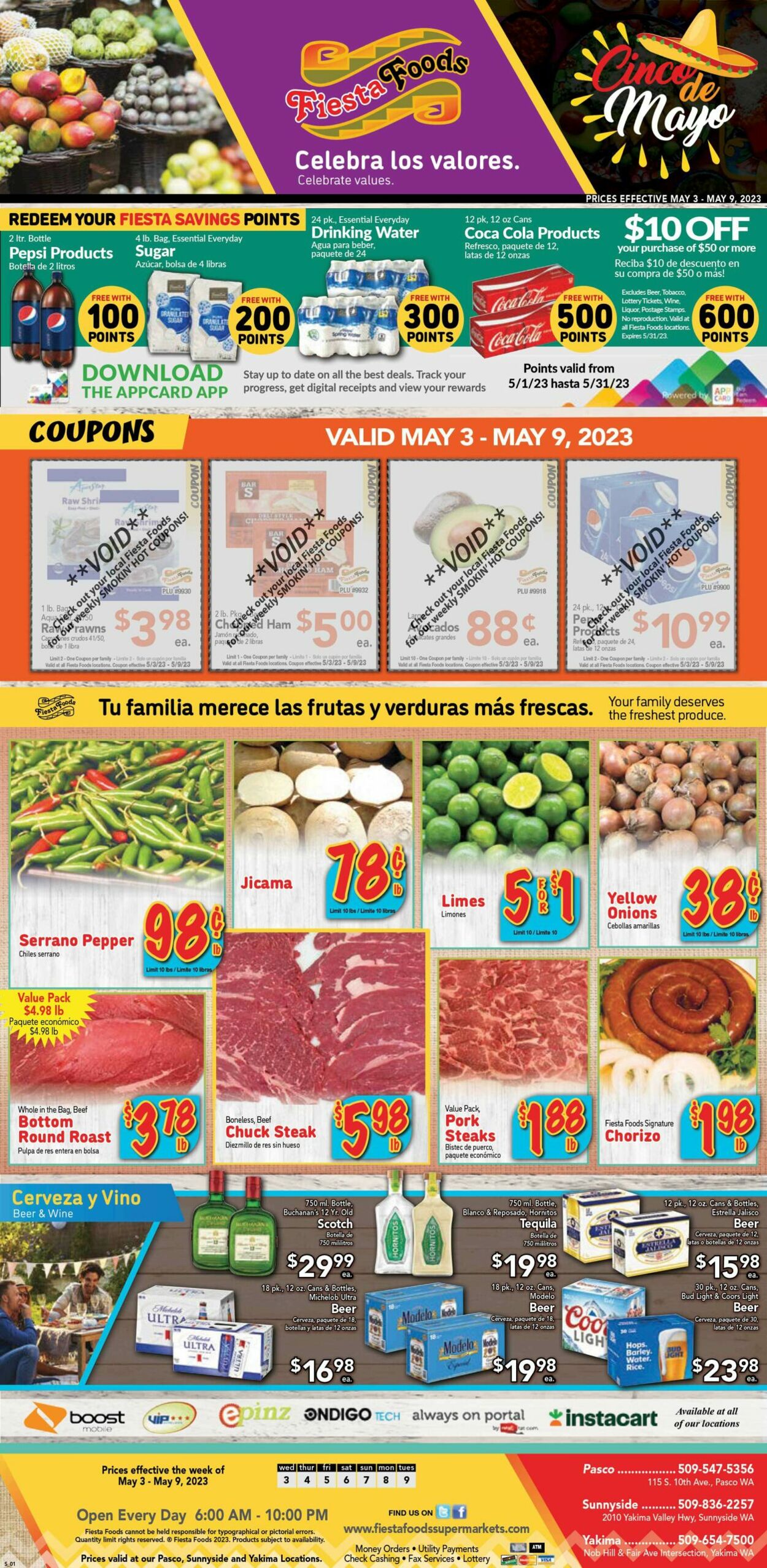 Fiesta Foods SuperMarkets Weekly Ad Circular - valid 05/03-05/09/2023