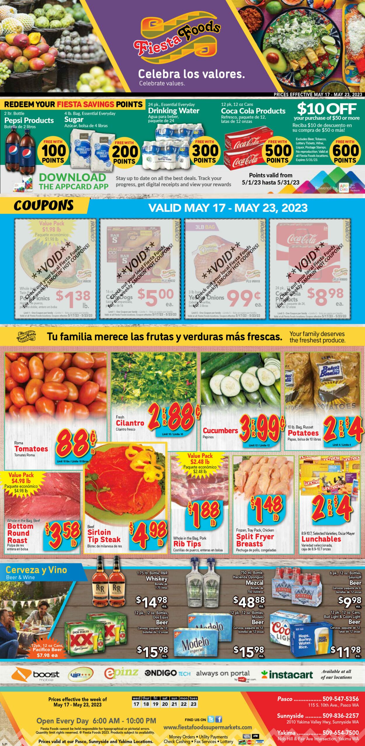 Fiesta Foods SuperMarkets Weekly Ad Circular - valid 05/17-05/23/2023