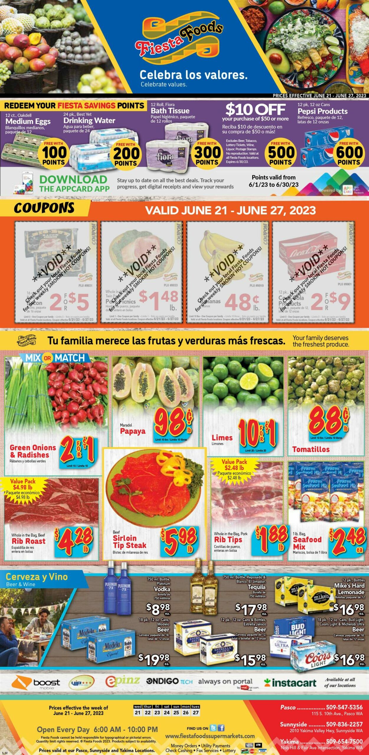 Fiesta Foods SuperMarkets Weekly Ad Circular - valid 06/21-06/28/2023