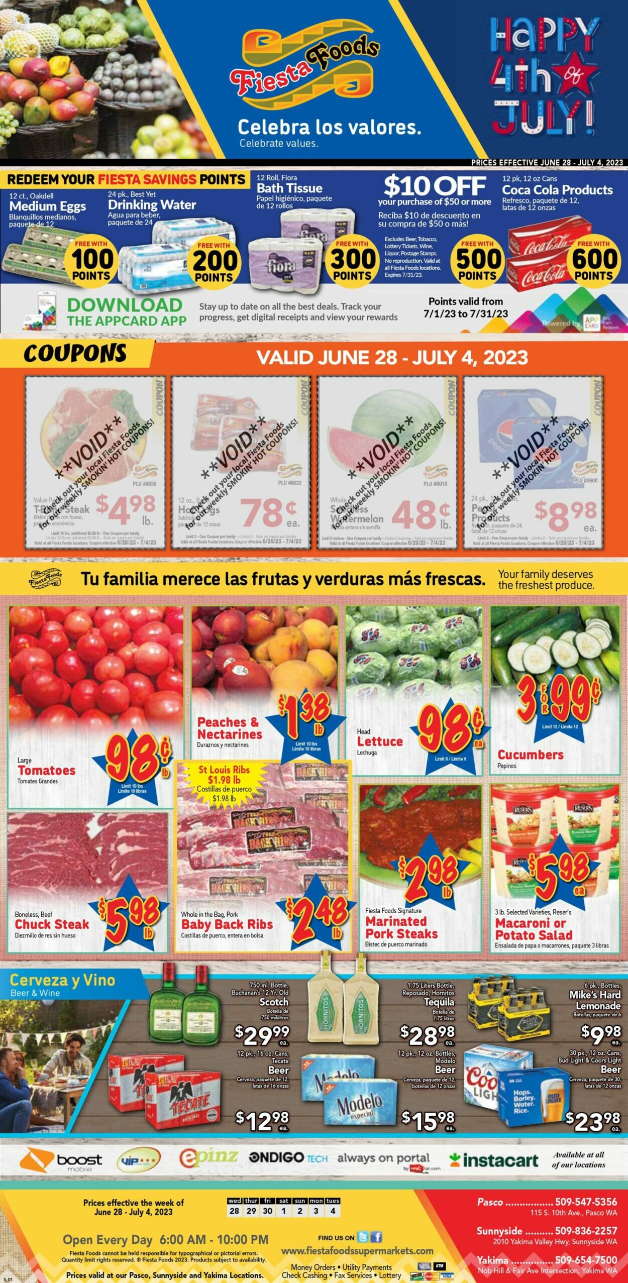 Fiesta Foods SuperMarkets Weekly Ad Circular - valid 06/28-07/05/2023