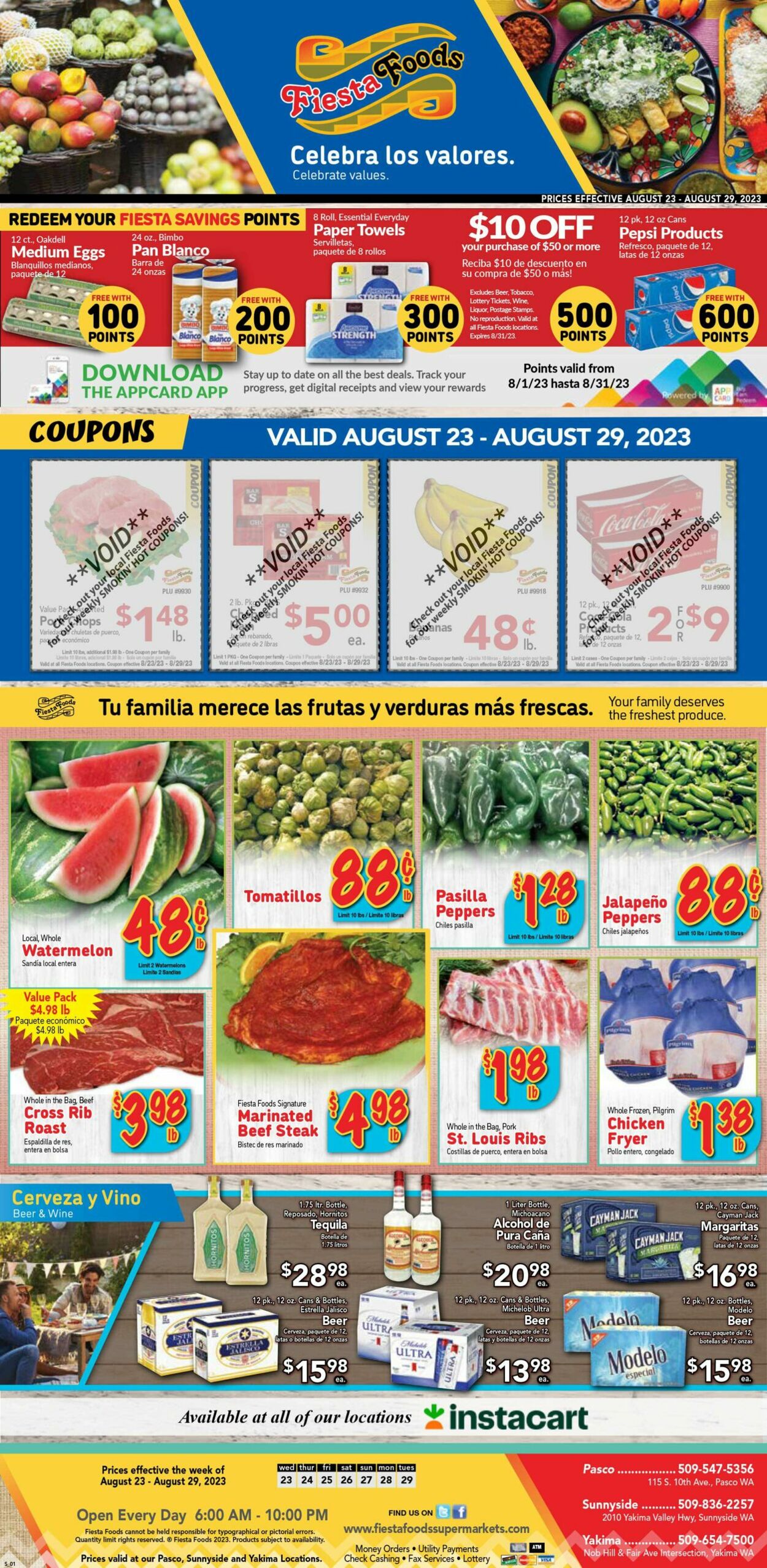 Fiesta Foods SuperMarkets Weekly Ad Circular - valid 08/23-08/30/2023