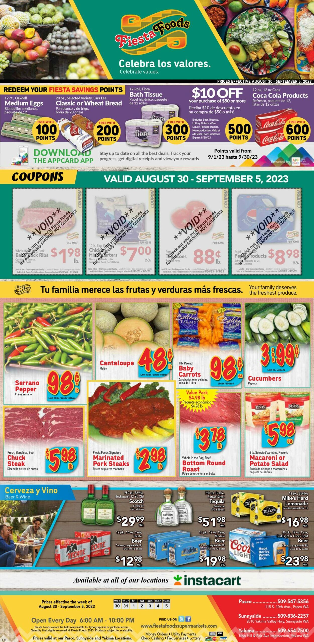 Fiesta Foods SuperMarkets Weekly Ad Circular - valid 08/30-09/06/2023
