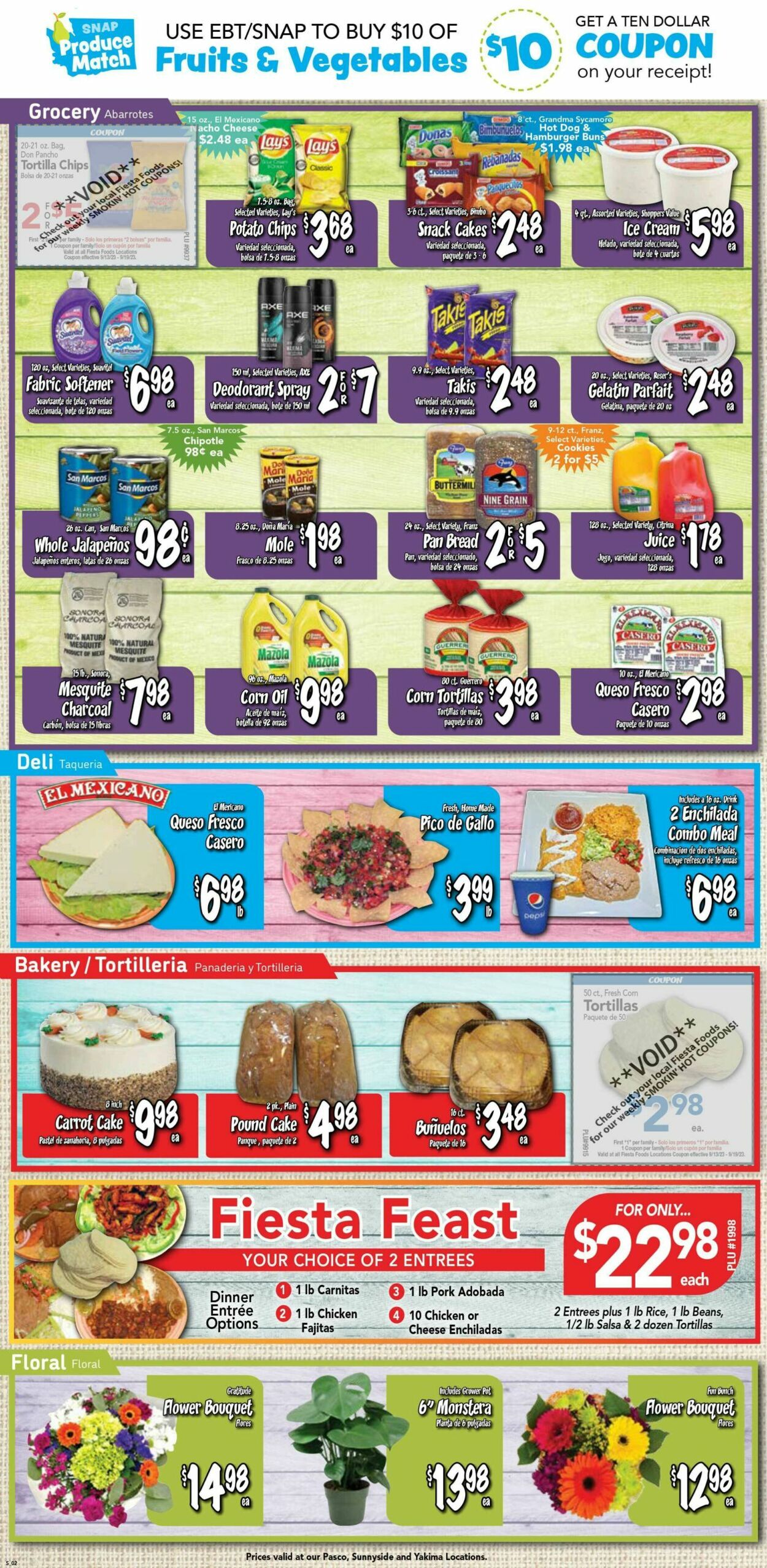 Fiesta Foods SuperMarkets Weekly Ad Circular - valid 09/13-09/20/2023 (Page 2)
