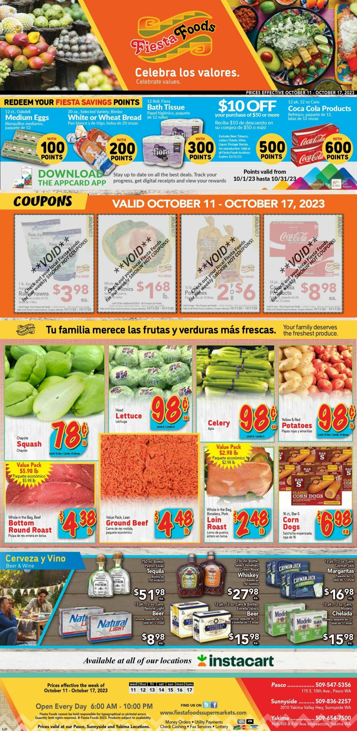 Fiesta Foods SuperMarkets Weekly Ad Circular - valid 10/11-10/18/2023