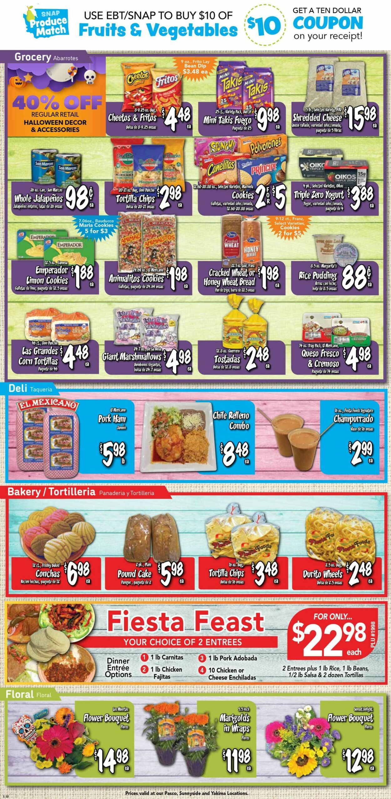 Fiesta Foods SuperMarkets Weekly Ad Circular - valid 10/25-11/01/2023 (Page 2)