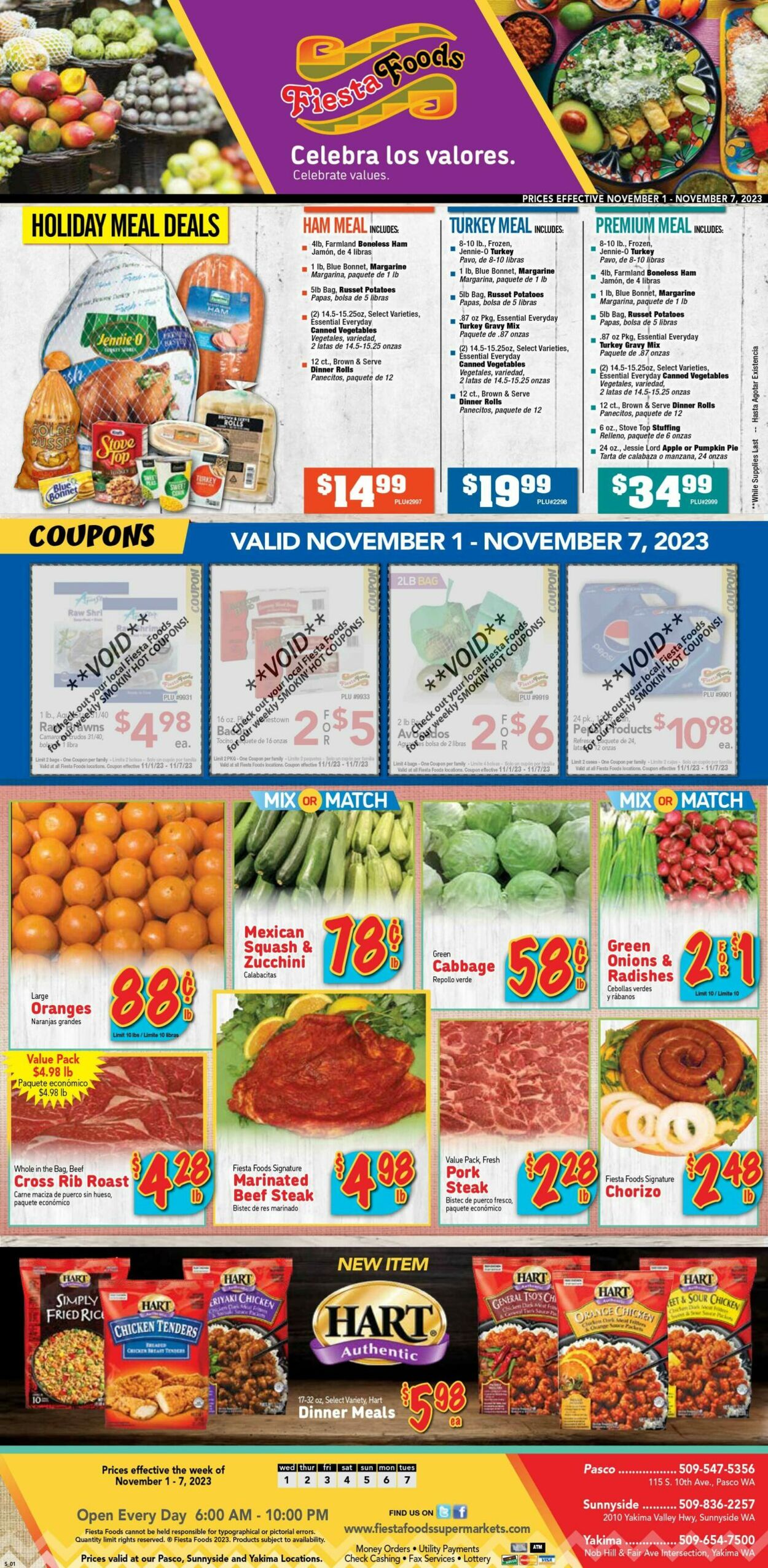 Fiesta Foods SuperMarkets Weekly Ad Circular - valid 11/01-11/08/2023