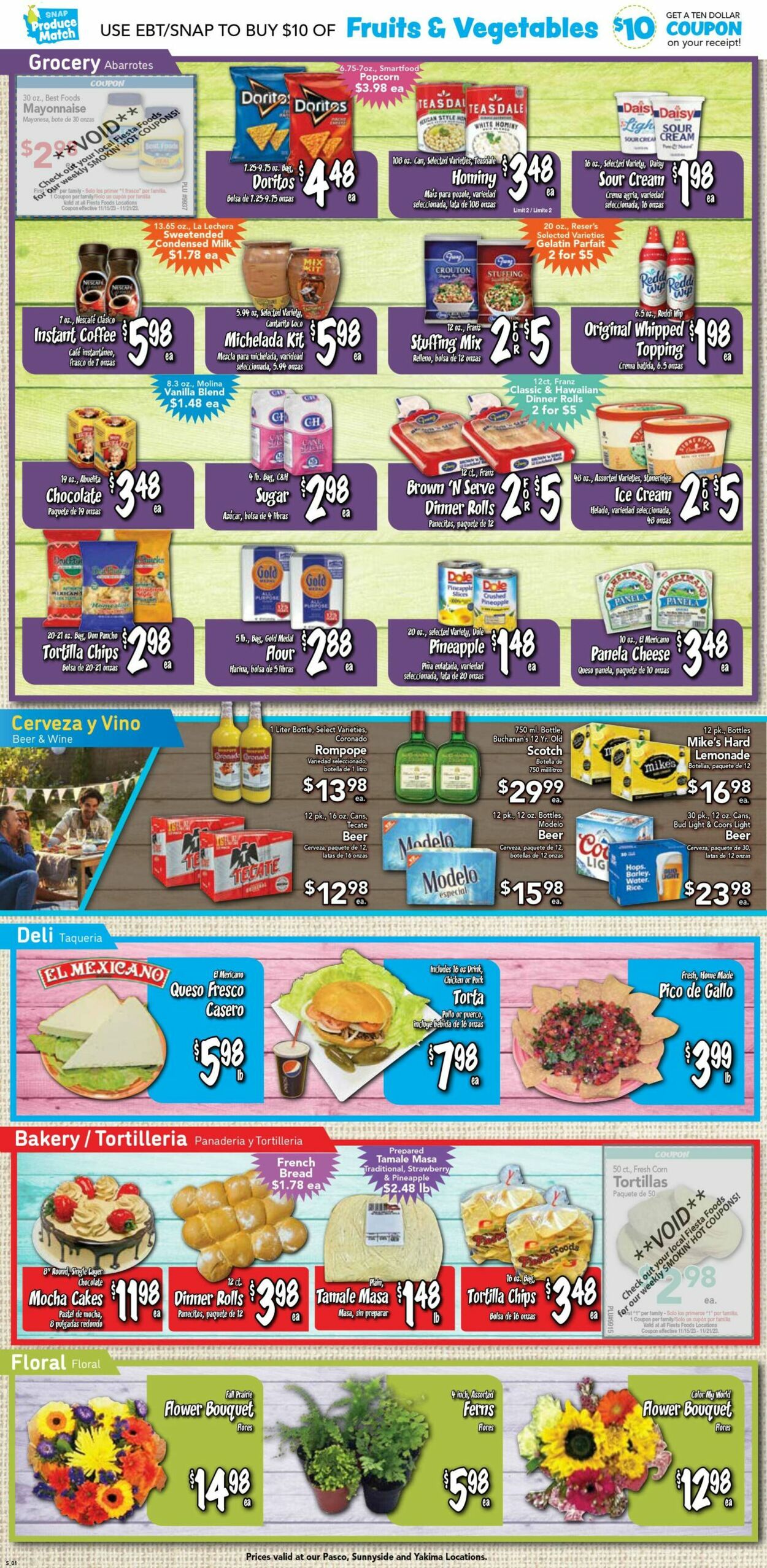 Fiesta Foods SuperMarkets Weekly Ad Circular - valid 11/15-11/22/2023 (Page 2)