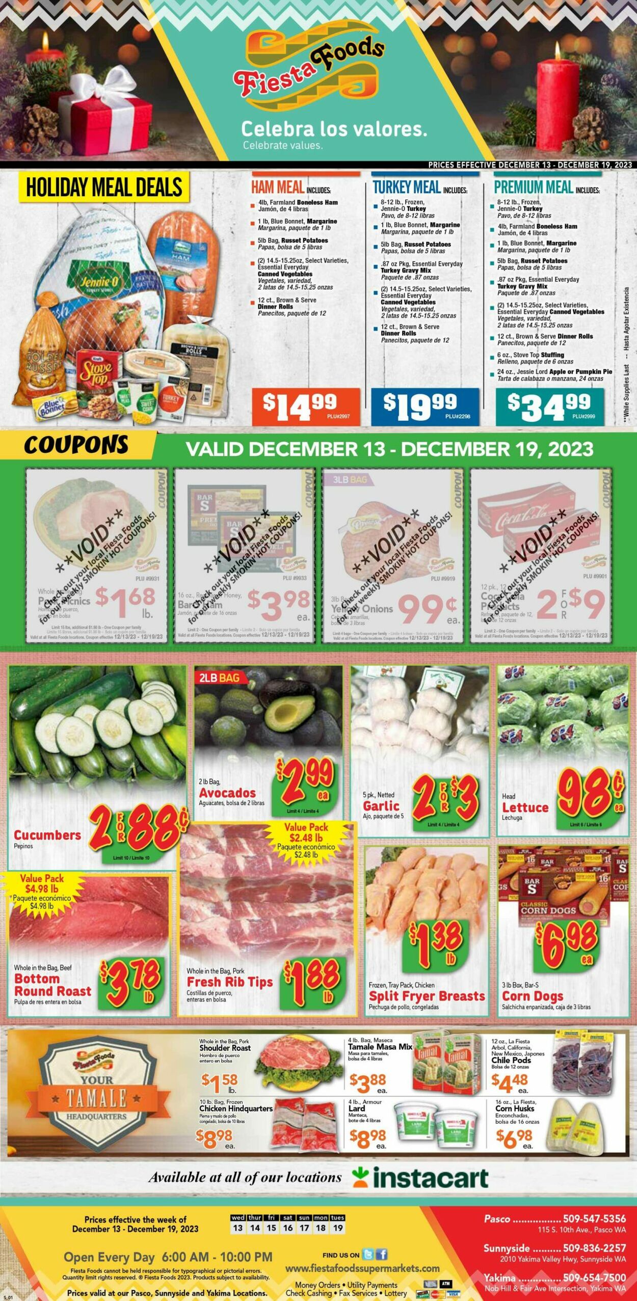 Fiesta Foods SuperMarkets Weekly Ad Circular - valid 12/13-12/20/2023