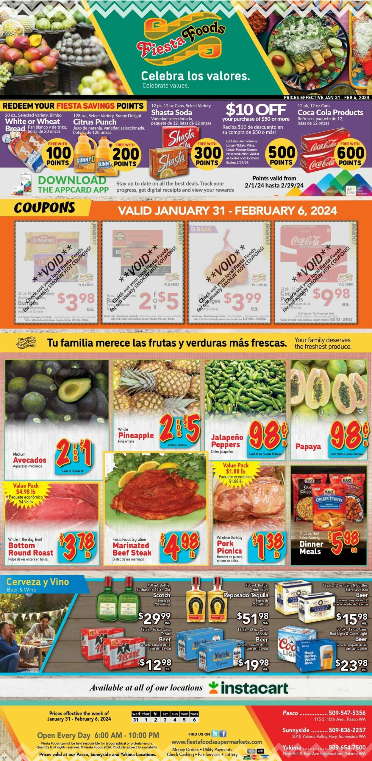 Fiesta Foods SuperMarkets Weekly Ad Circular - valid 01/31-02/07/2024