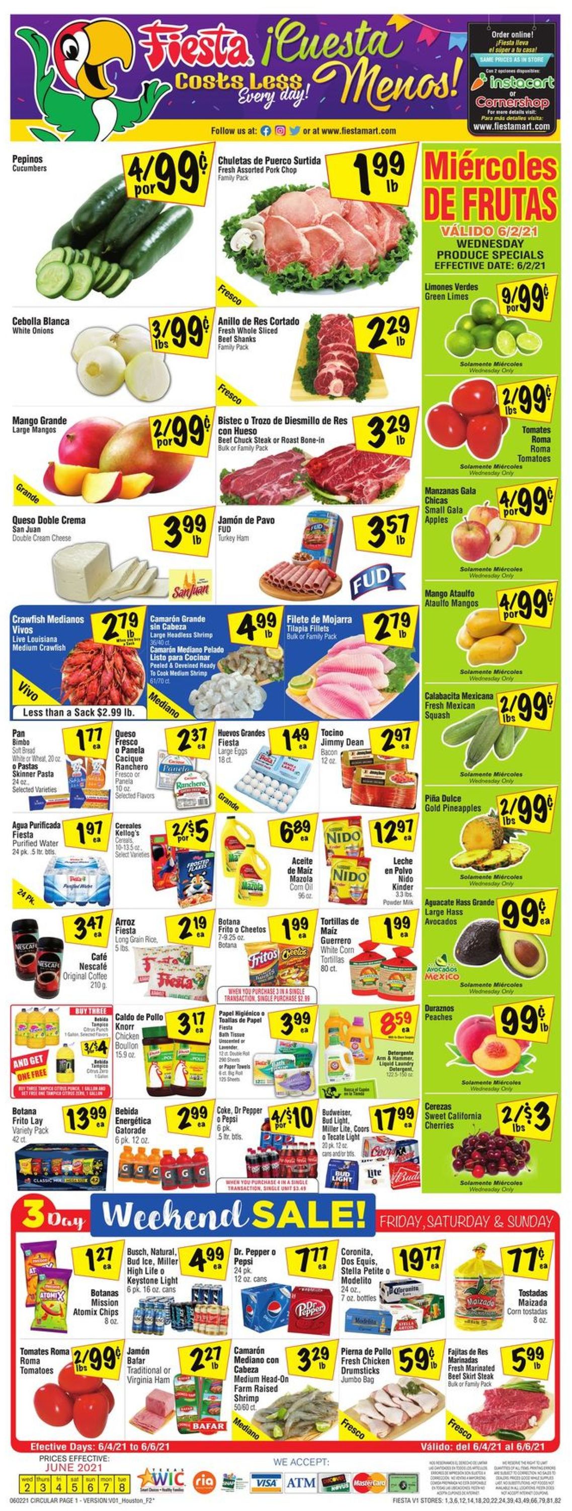 Fiesta Mart Weekly Ad Circular - valid 06/02-06/08/2021