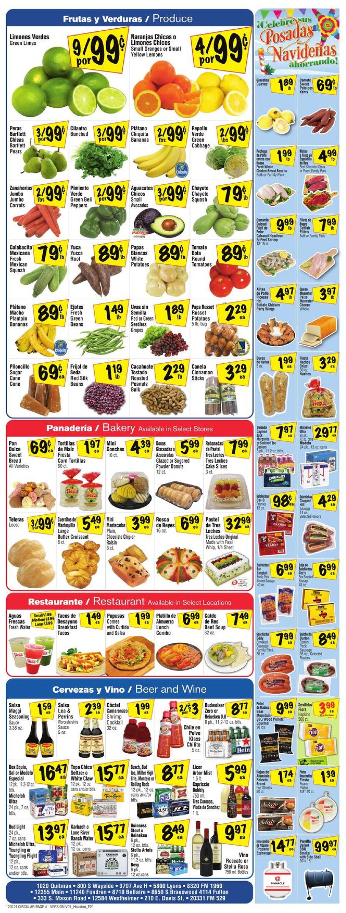 Fiesta Mart Weekly Ad Circular - valid 12/01-12/07/2021 (Page 4)