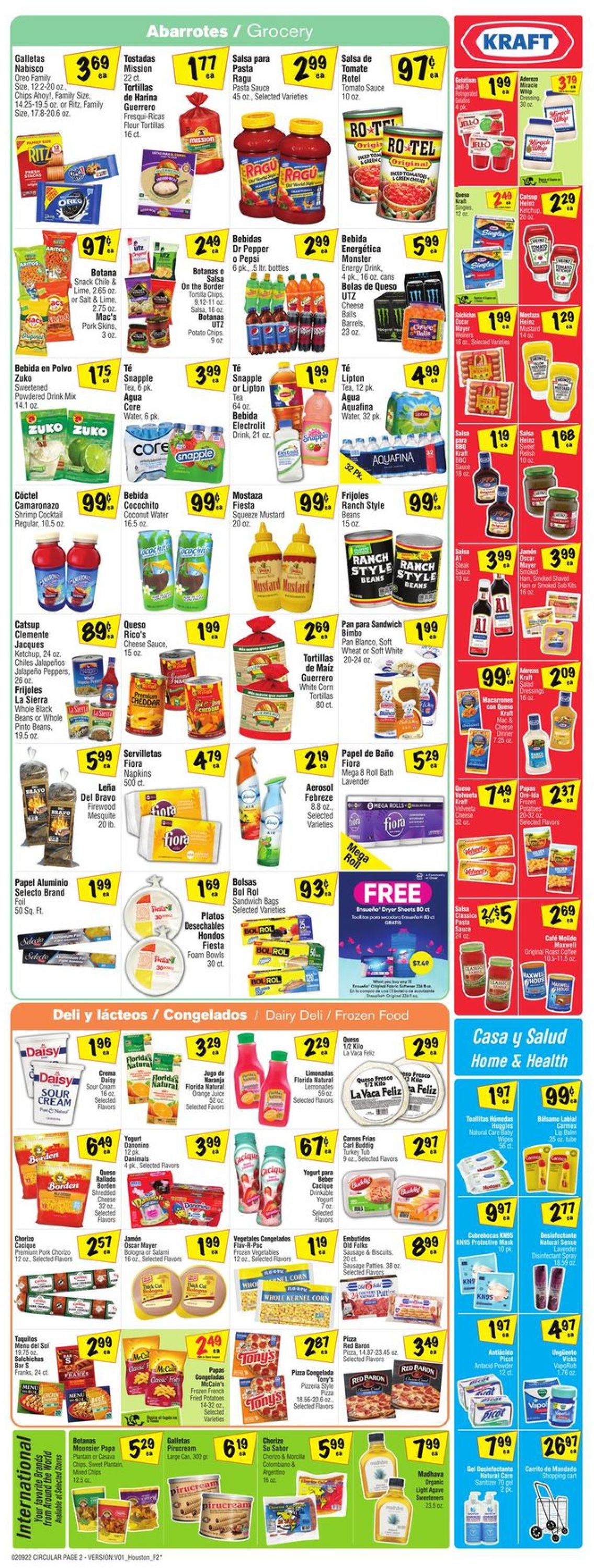 Fiesta Mart Weekly Ad Circular - valid 02/09-02/15/2022 (Page 2)