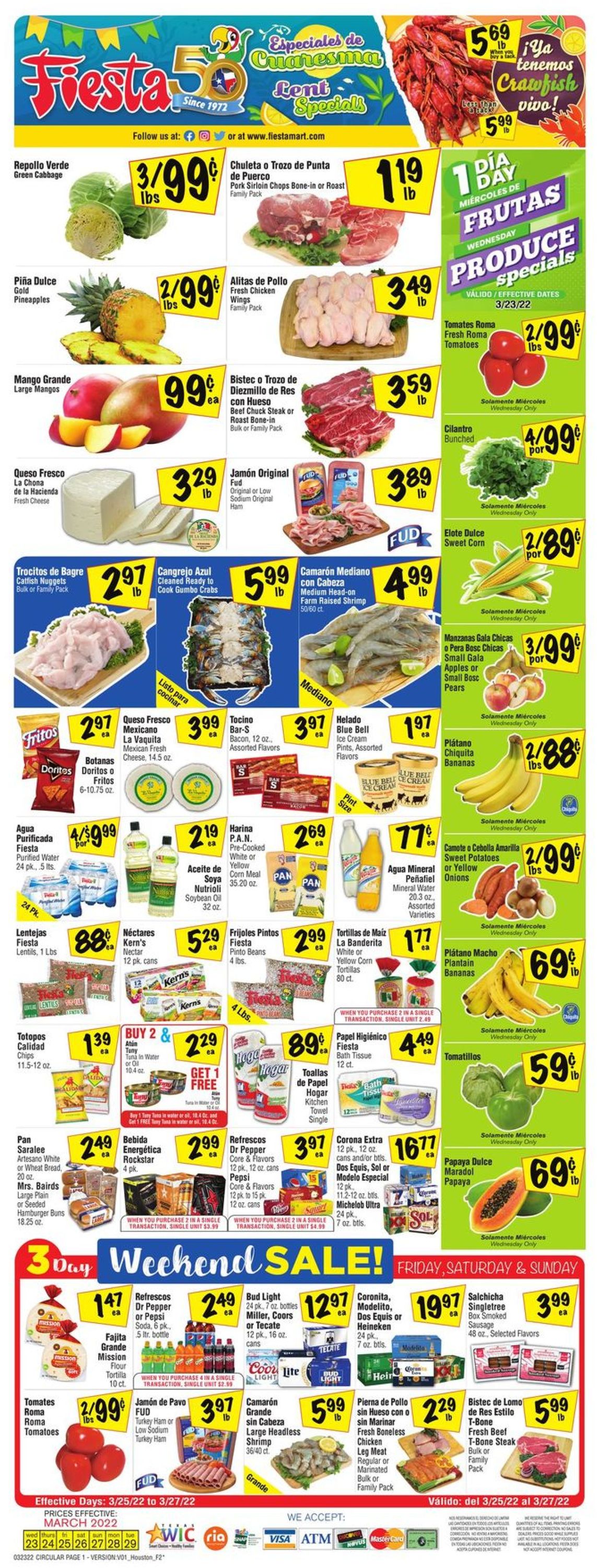 Fiesta Mart Weekly Ad Circular - valid 03/23-03/29/2022