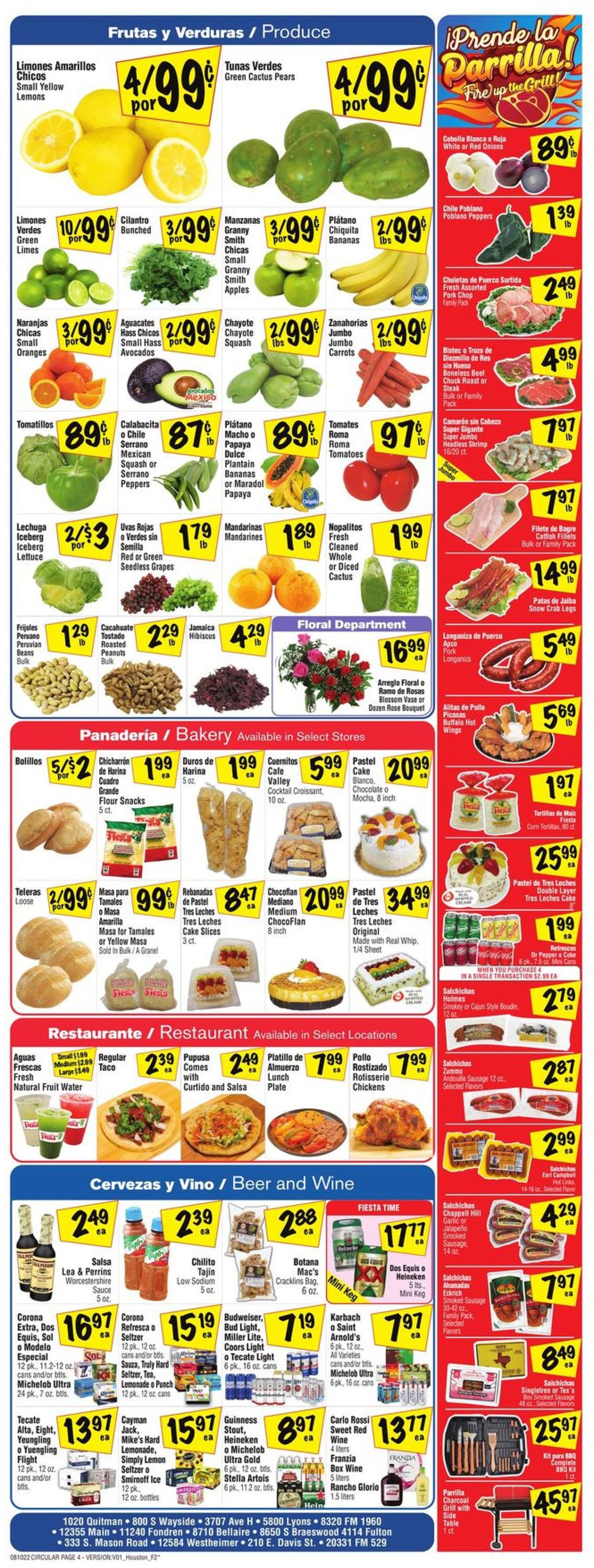 Fiesta Mart Weekly Ad Circular - valid 08/10-08/16/2022 (Page 4)