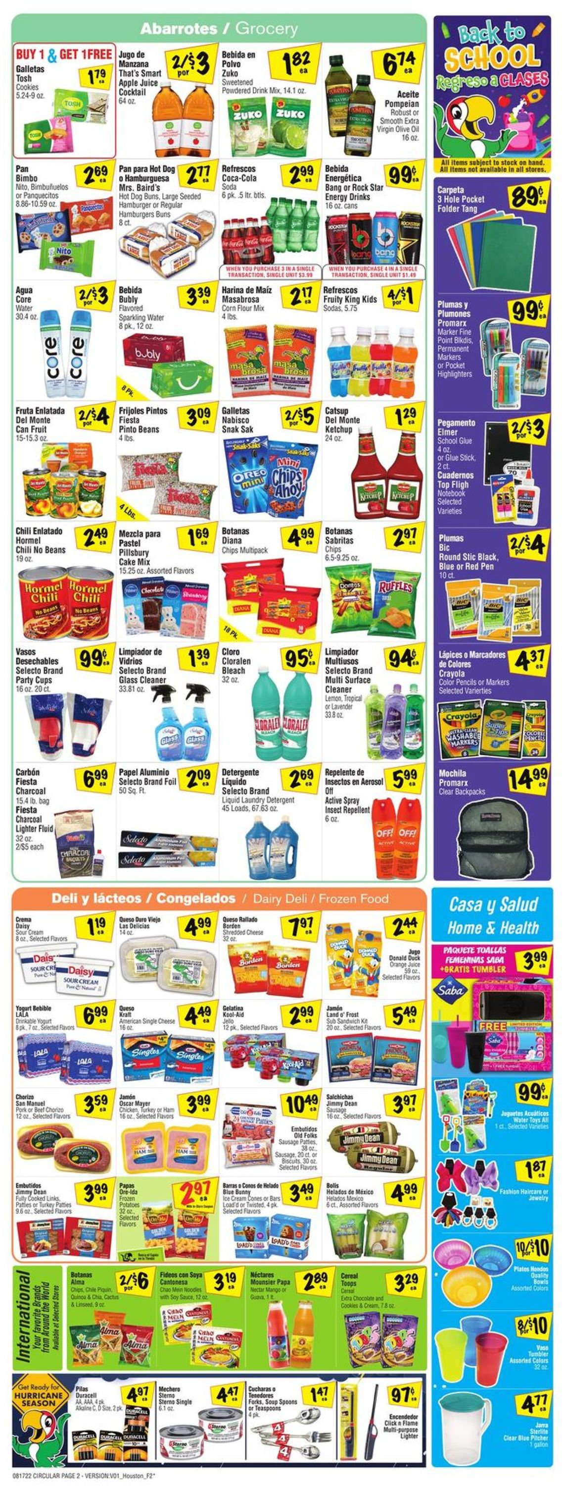 Fiesta Mart Weekly Ad Circular - valid 08/17-08/23/2022 (Page 2)