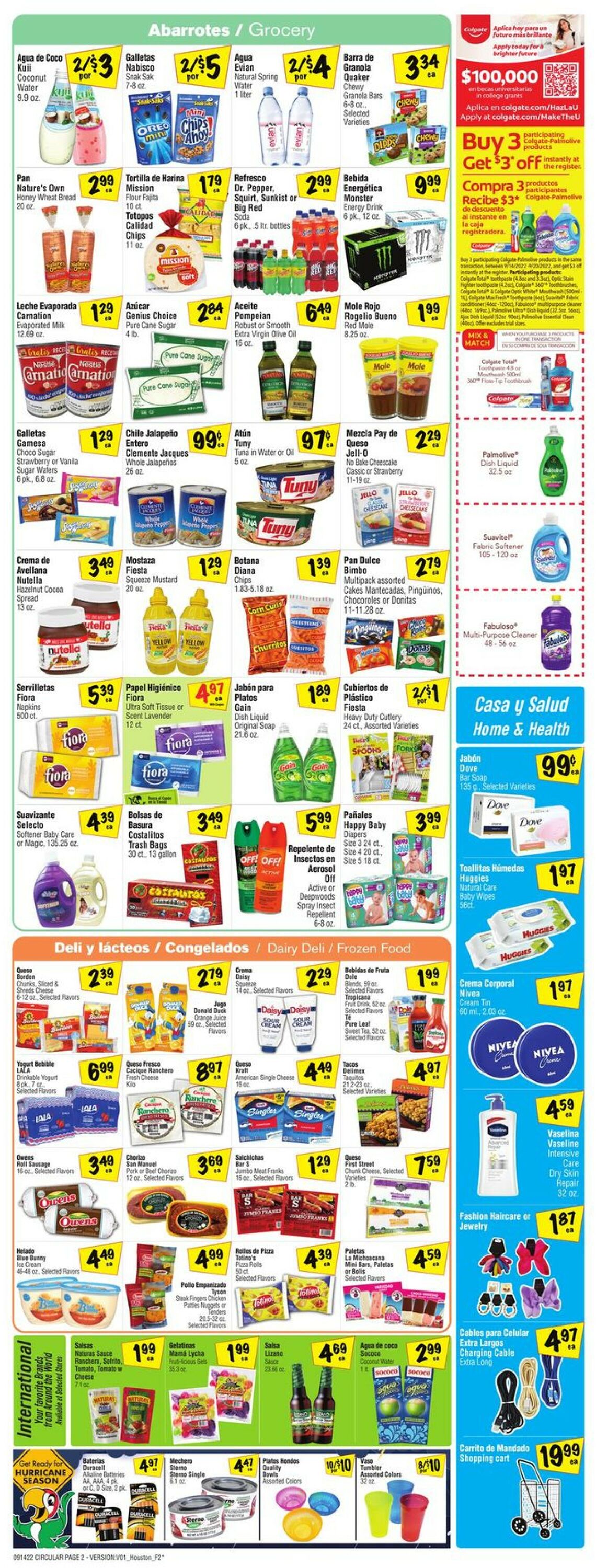 Fiesta Mart Weekly Ad Circular - valid 09/14-09/20/2022 (Page 2)