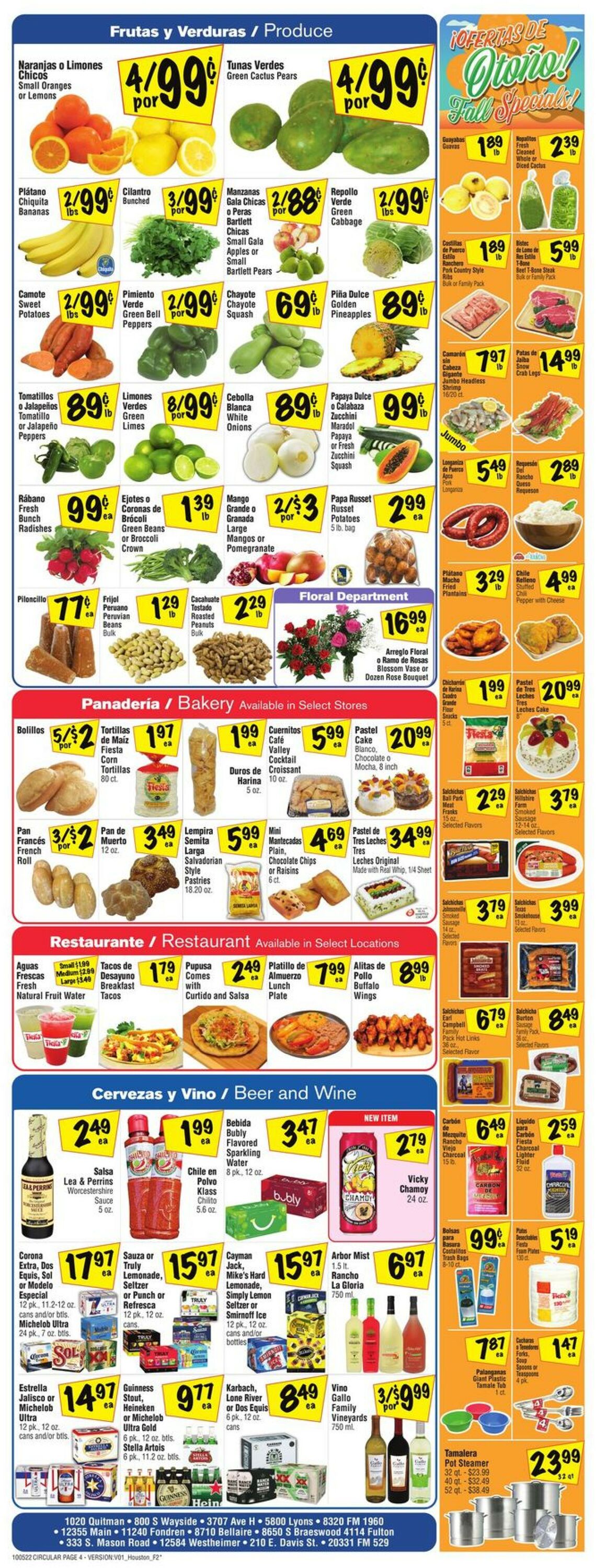 Fiesta Mart Weekly Ad Circular - valid 10/05-10/11/2022 (Page 4)