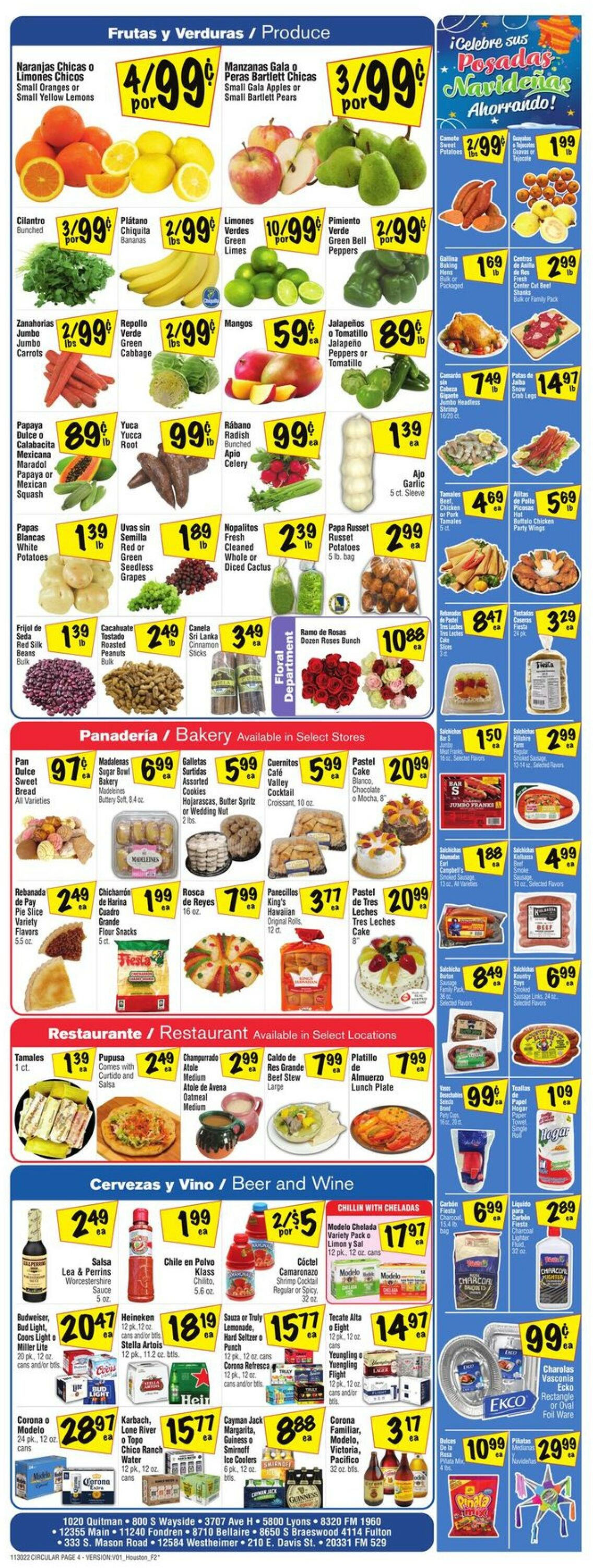 Fiesta Mart Weekly Ad Circular - valid 11/30-12/06/2022 (Page 4)