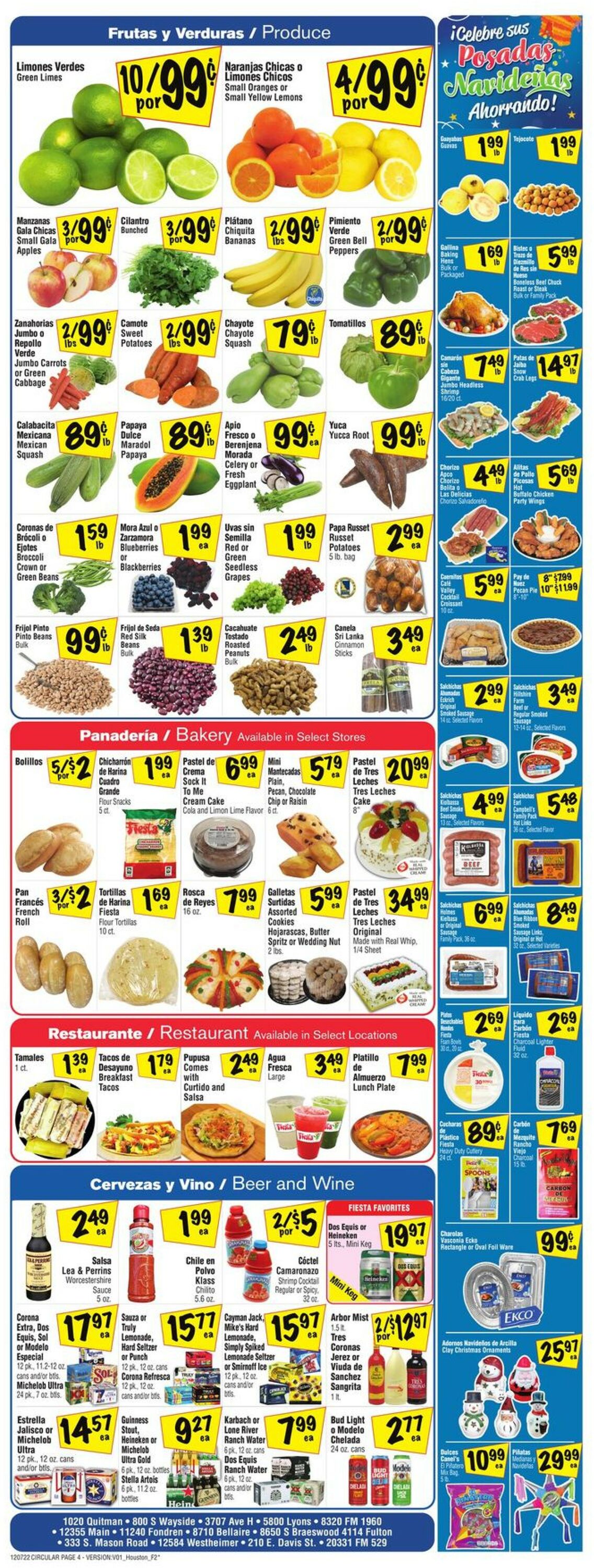 Fiesta Mart Weekly Ad Circular - valid 12/07-12/13/2022 (Page 4)