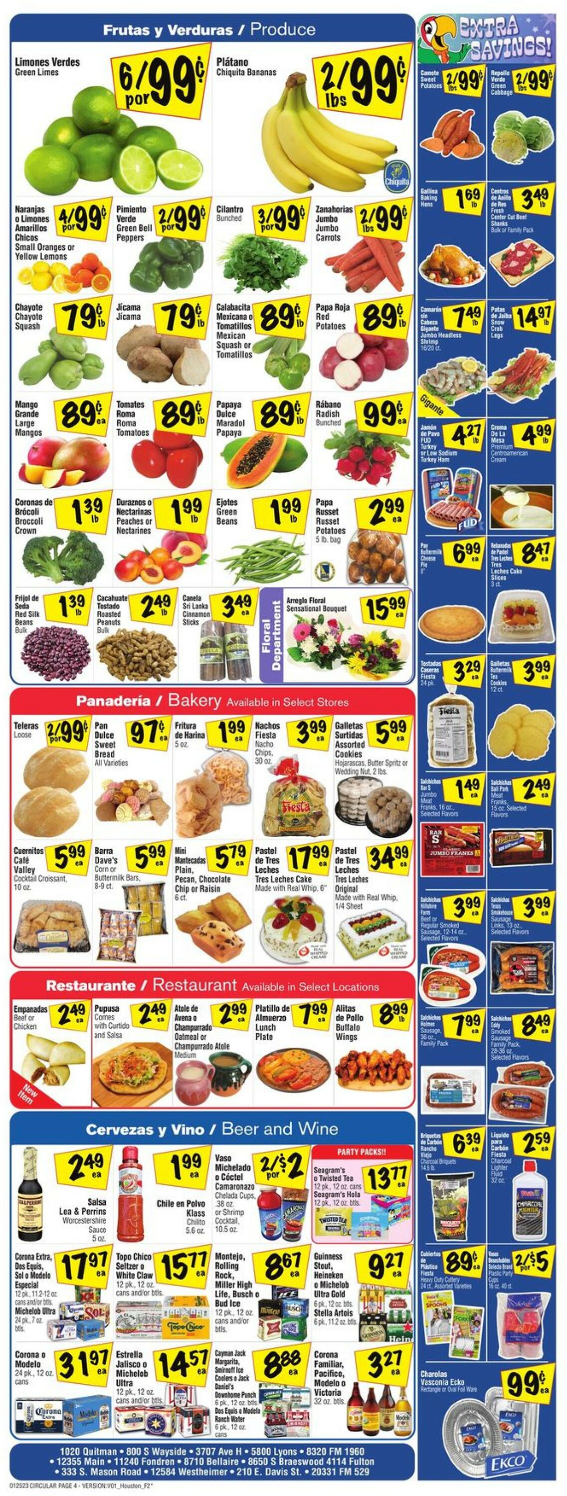 Fiesta Mart Weekly Ad Circular - valid 01/25-01/31/2023 (Page 4)