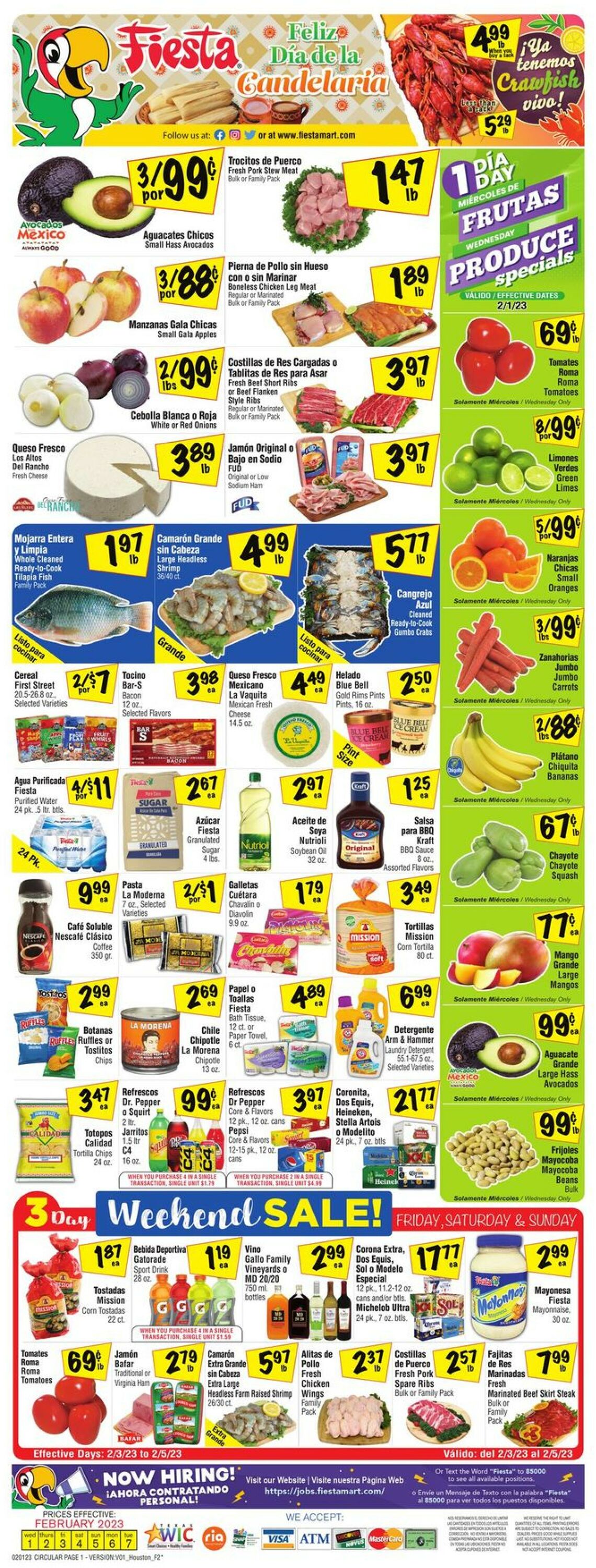 Fiesta Mart Weekly Ad Circular - valid 02/01-02/07/2023