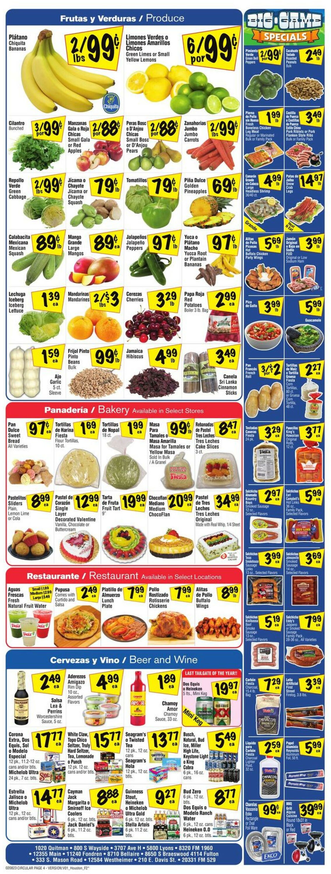 Fiesta Mart Weekly Ad Circular - valid 02/08-02/14/2023 (Page 4)