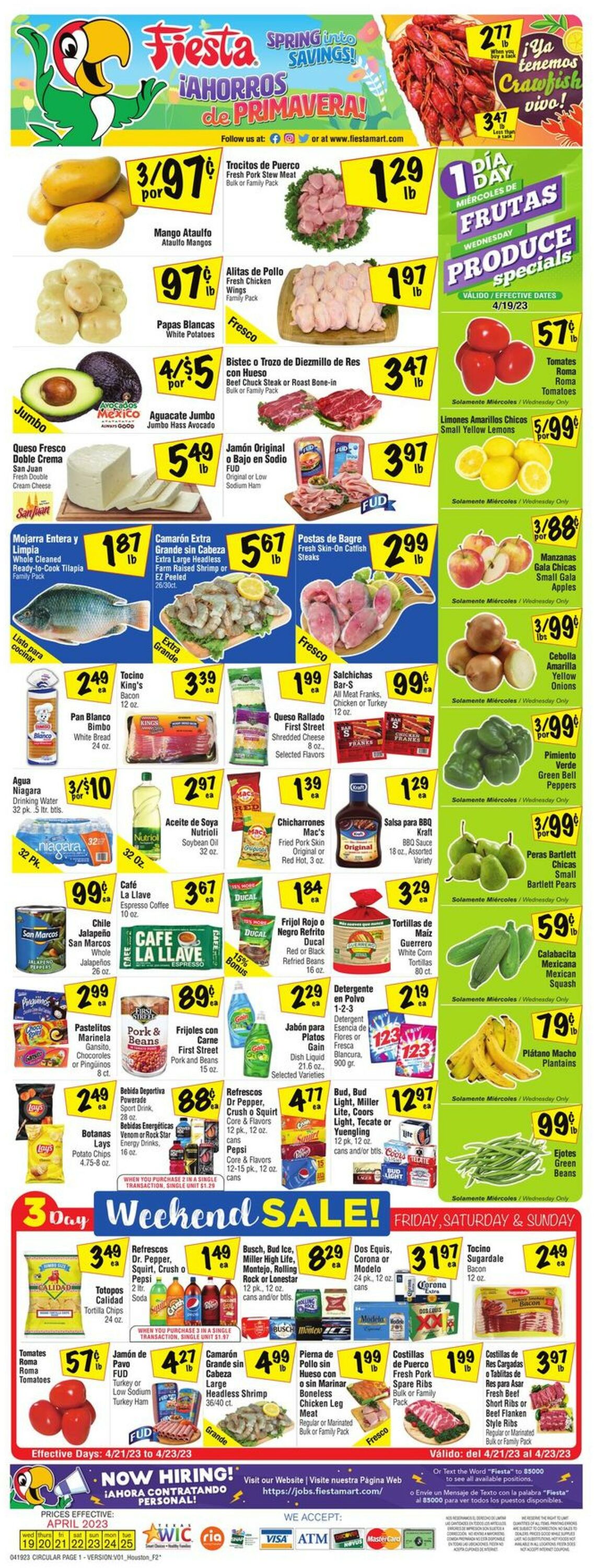 Fiesta Mart Weekly Ad Circular - valid 04/19-04/25/2023