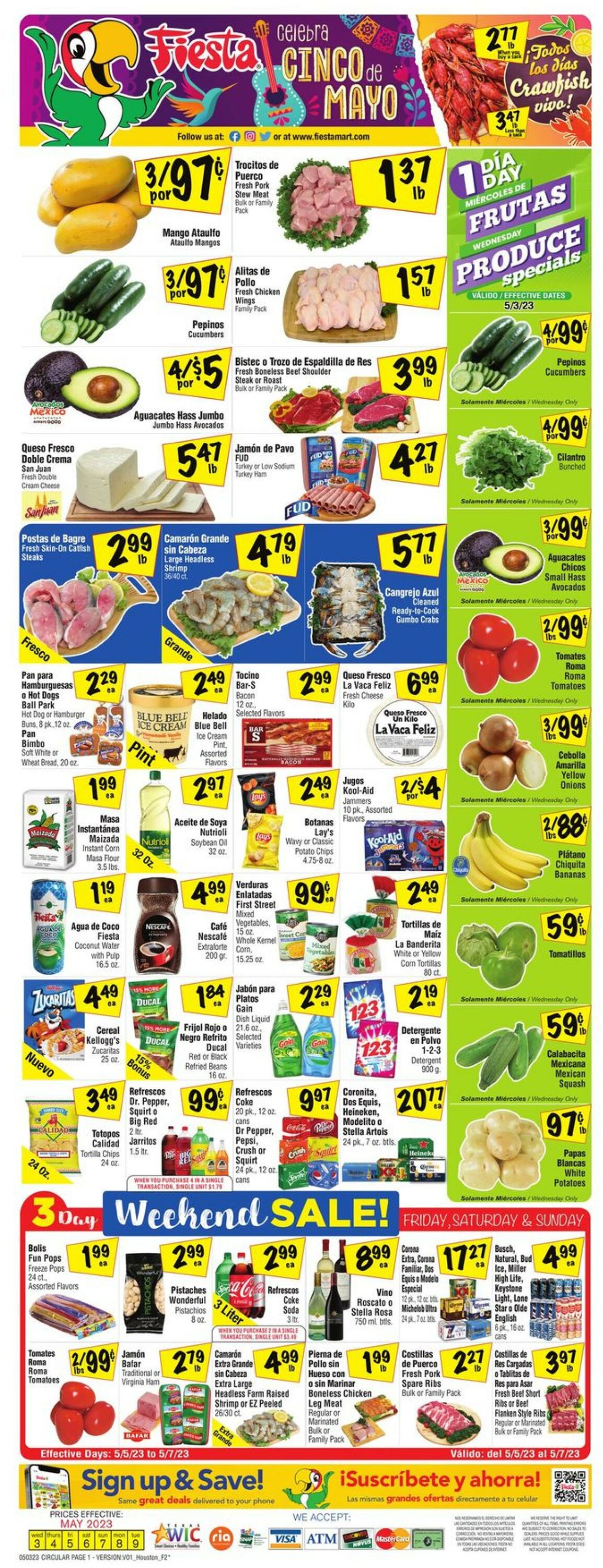 Fiesta Mart Weekly Ad Circular - valid 05/03-05/09/2023