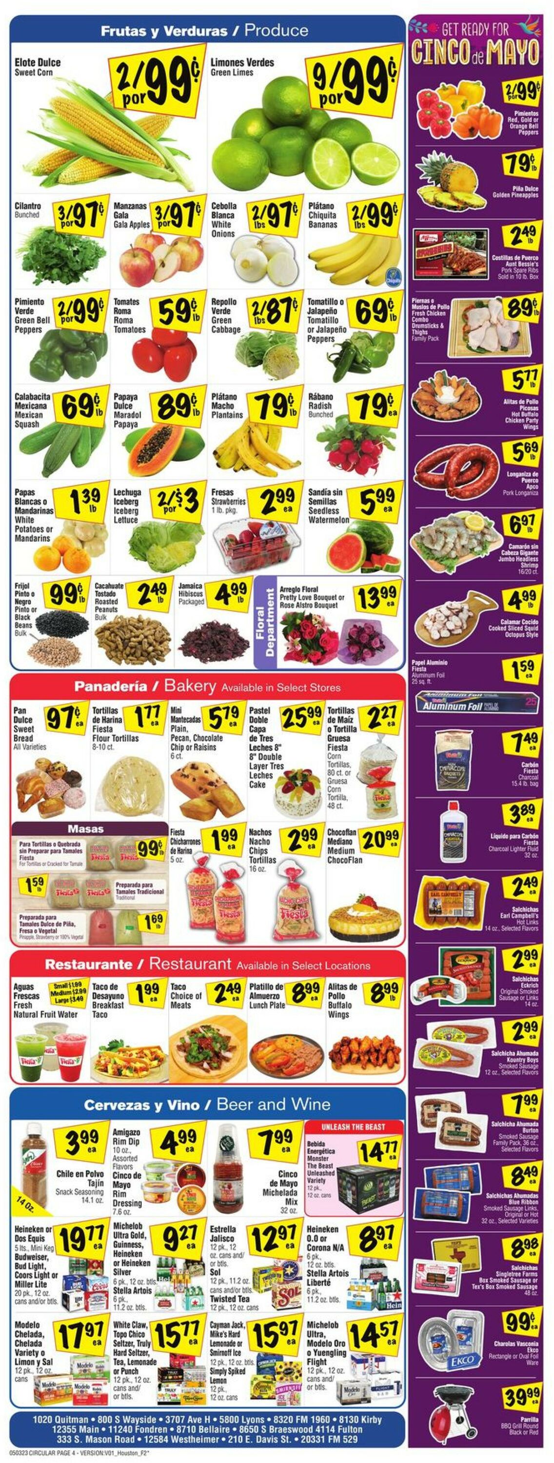 Fiesta Mart Weekly Ad Circular - valid 05/03-05/09/2023 (Page 4)
