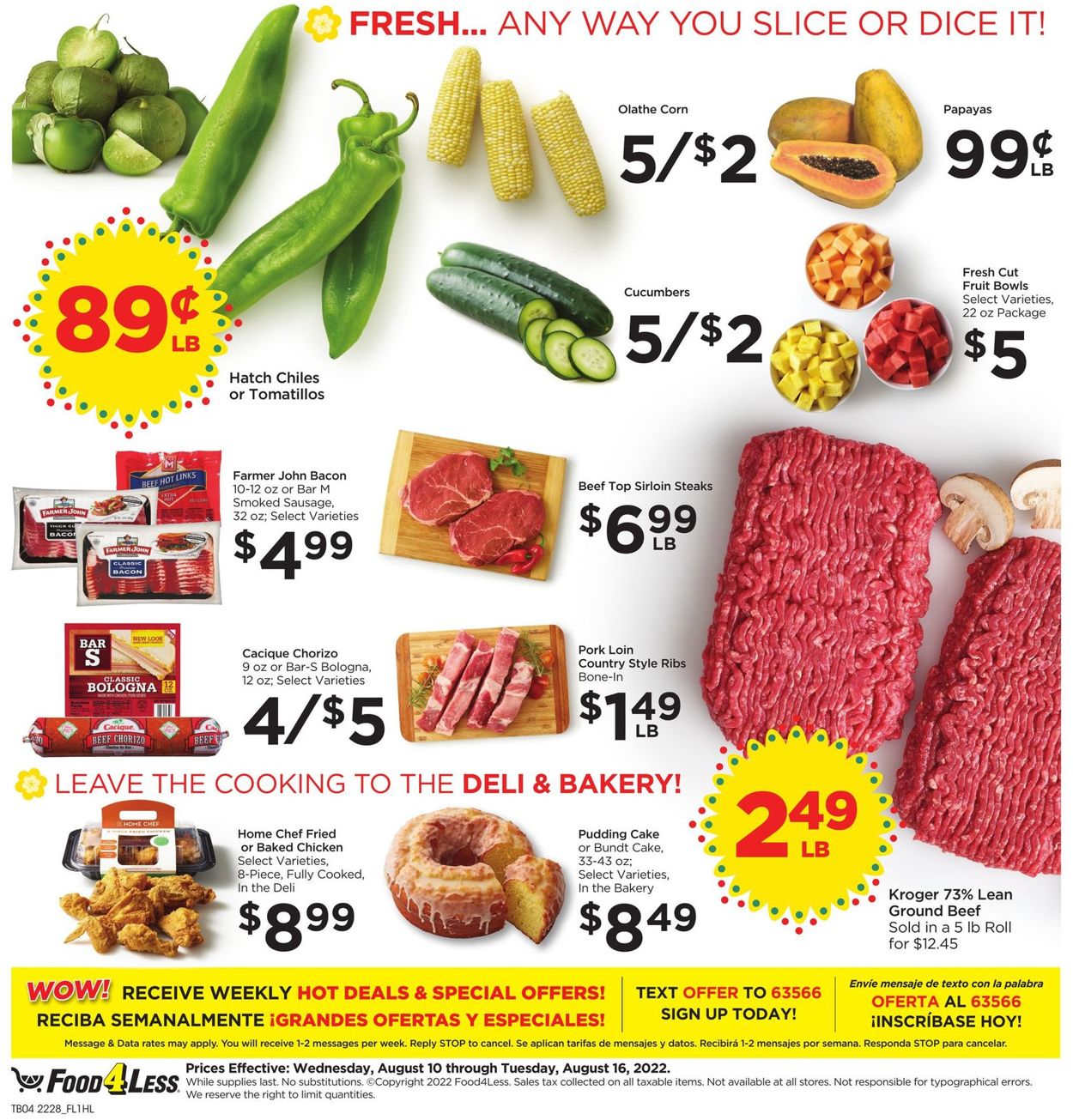 Food 4 Less Weekly Ad Circular - valid 08/10-08/16/2022 (Page 6)