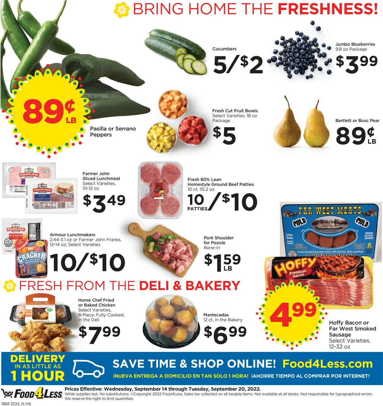 Food 4 Less Weekly Ad Circular - valid 09/14-09/20/2022 (Page 6)