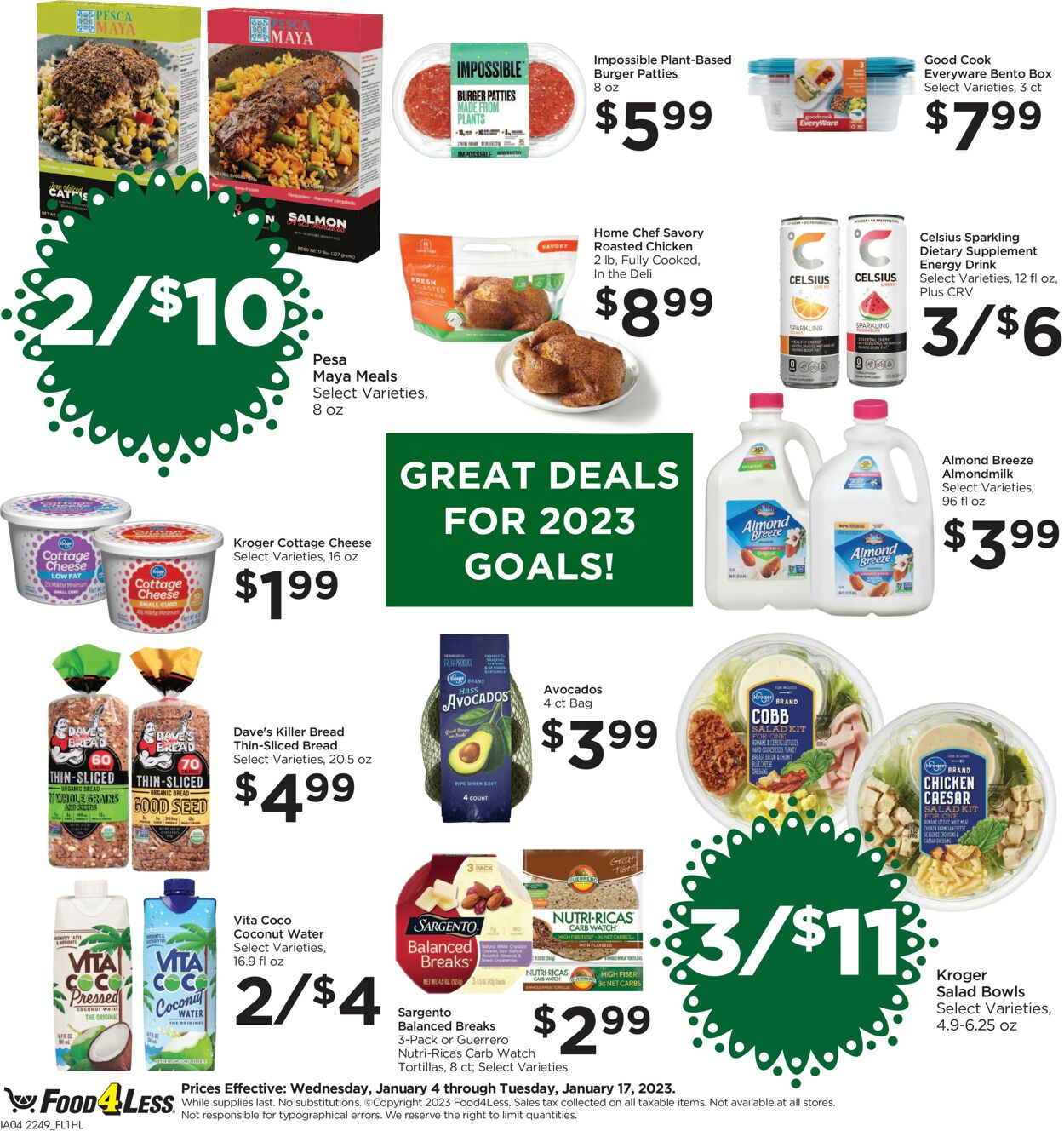 Food 4 Less Weekly Ad Circular - valid 01/11-01/17/2023 (Page 6)