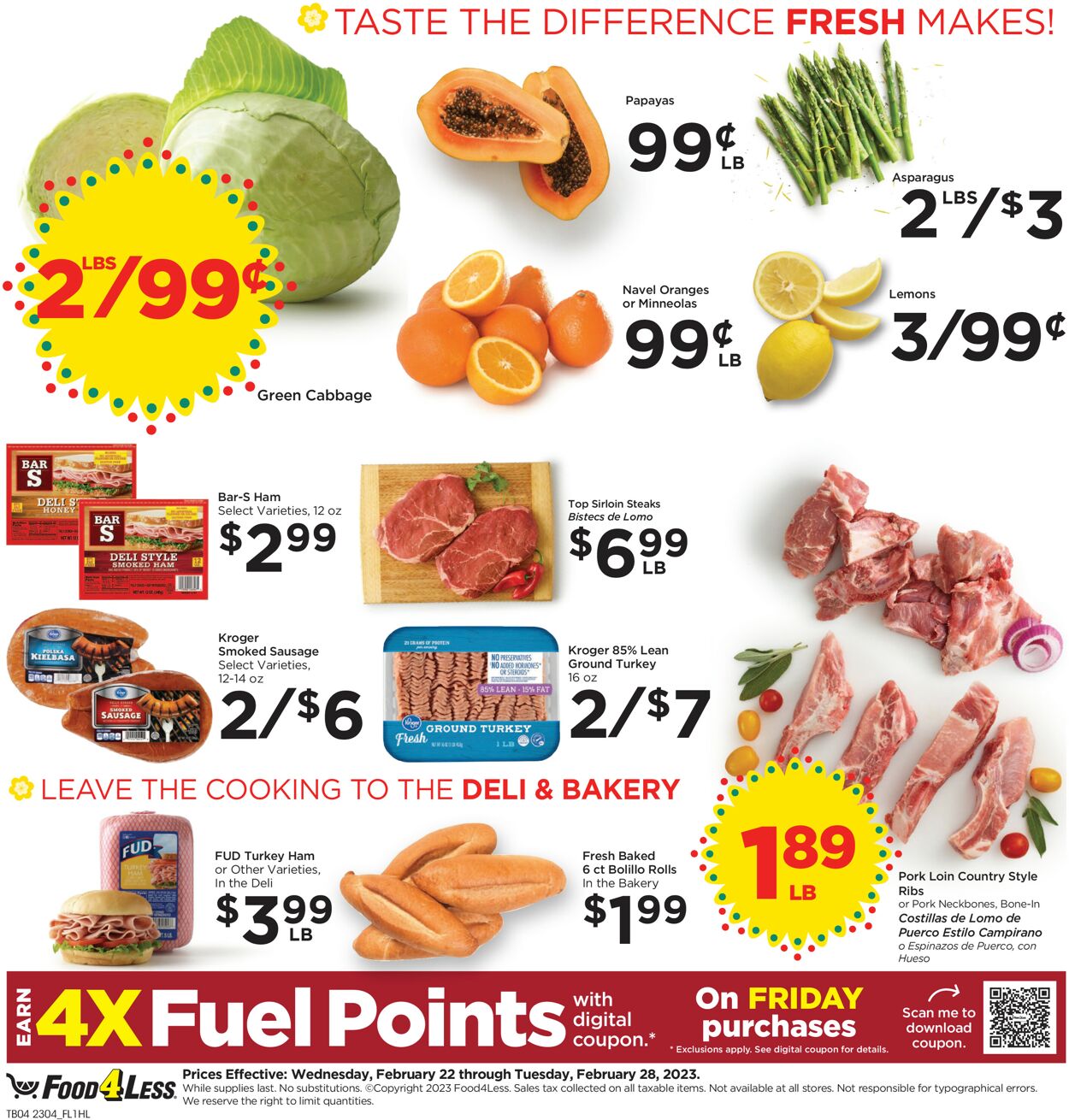 Food 4 Less Weekly Ad Circular - valid 02/22-02/28/2023 (Page 5)