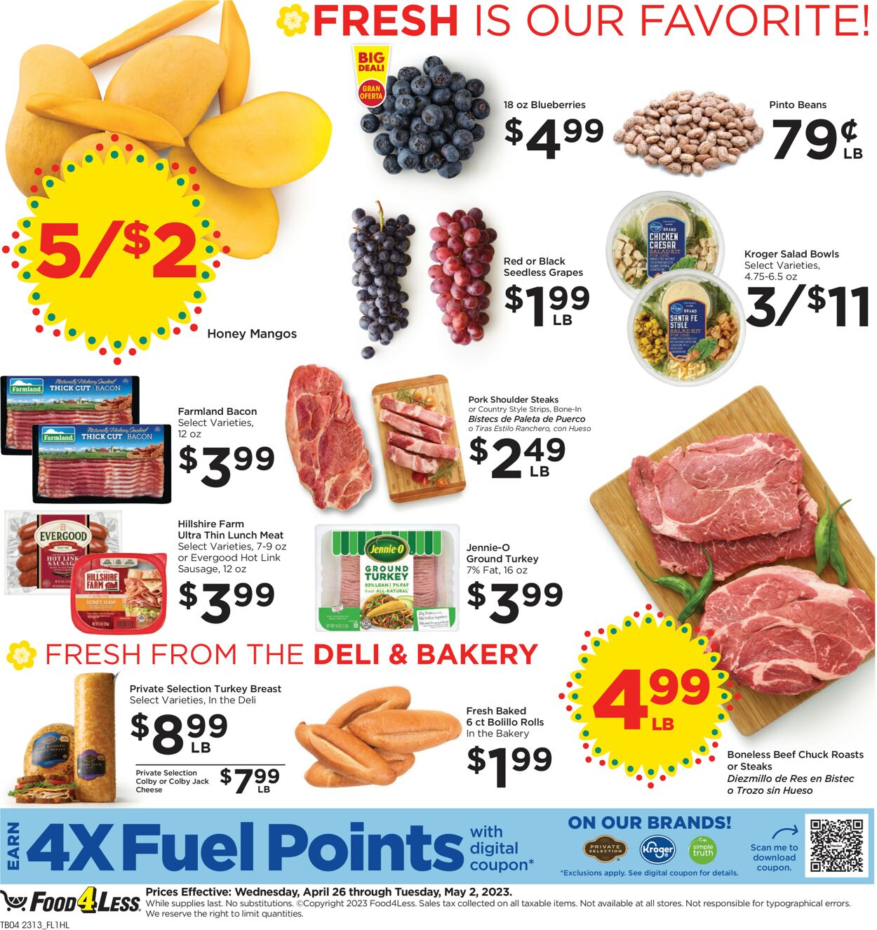 Food 4 Less Weekly Ad Circular - valid 04/26-05/02/2023 (Page 6)