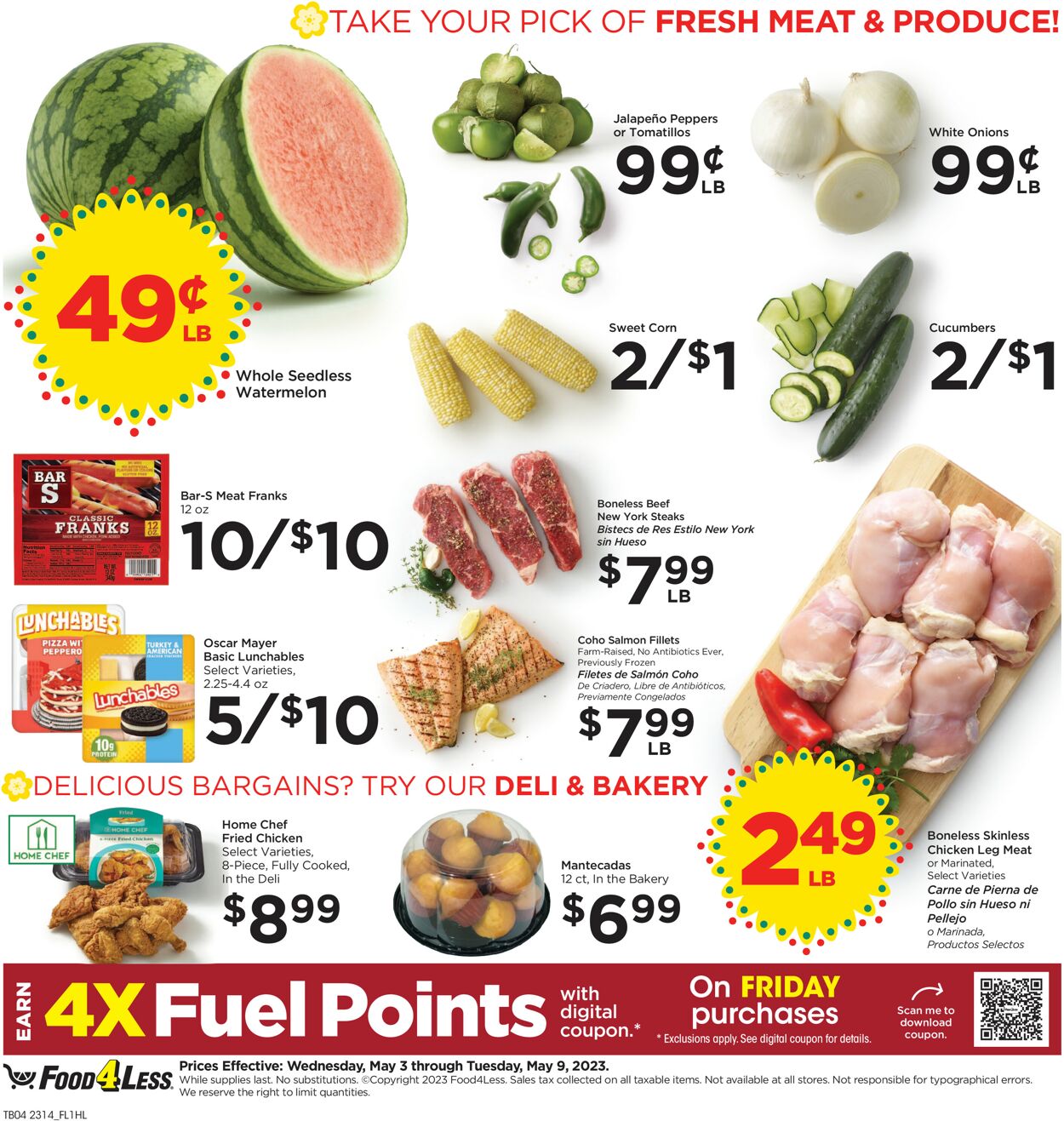 Food 4 Less Weekly Ad Circular - valid 05/03-05/09/2023 (Page 7)