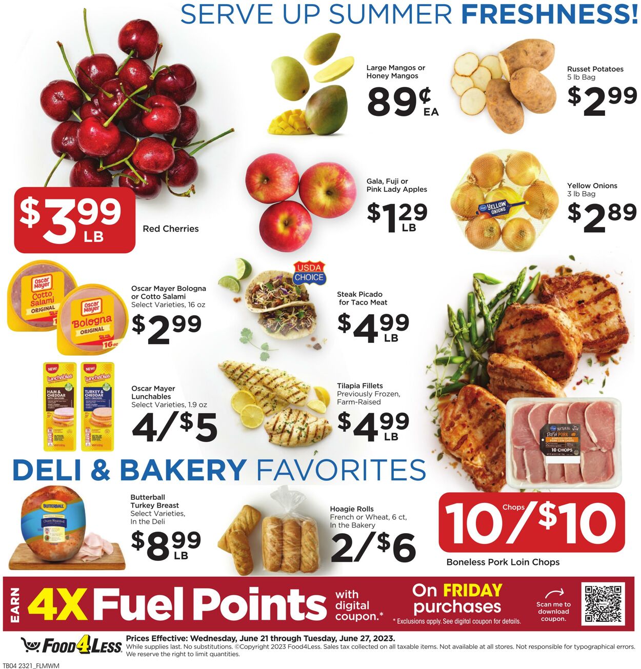 Food 4 Less Weekly Ad Circular - valid 06/21-06/27/2023 (Page 6)