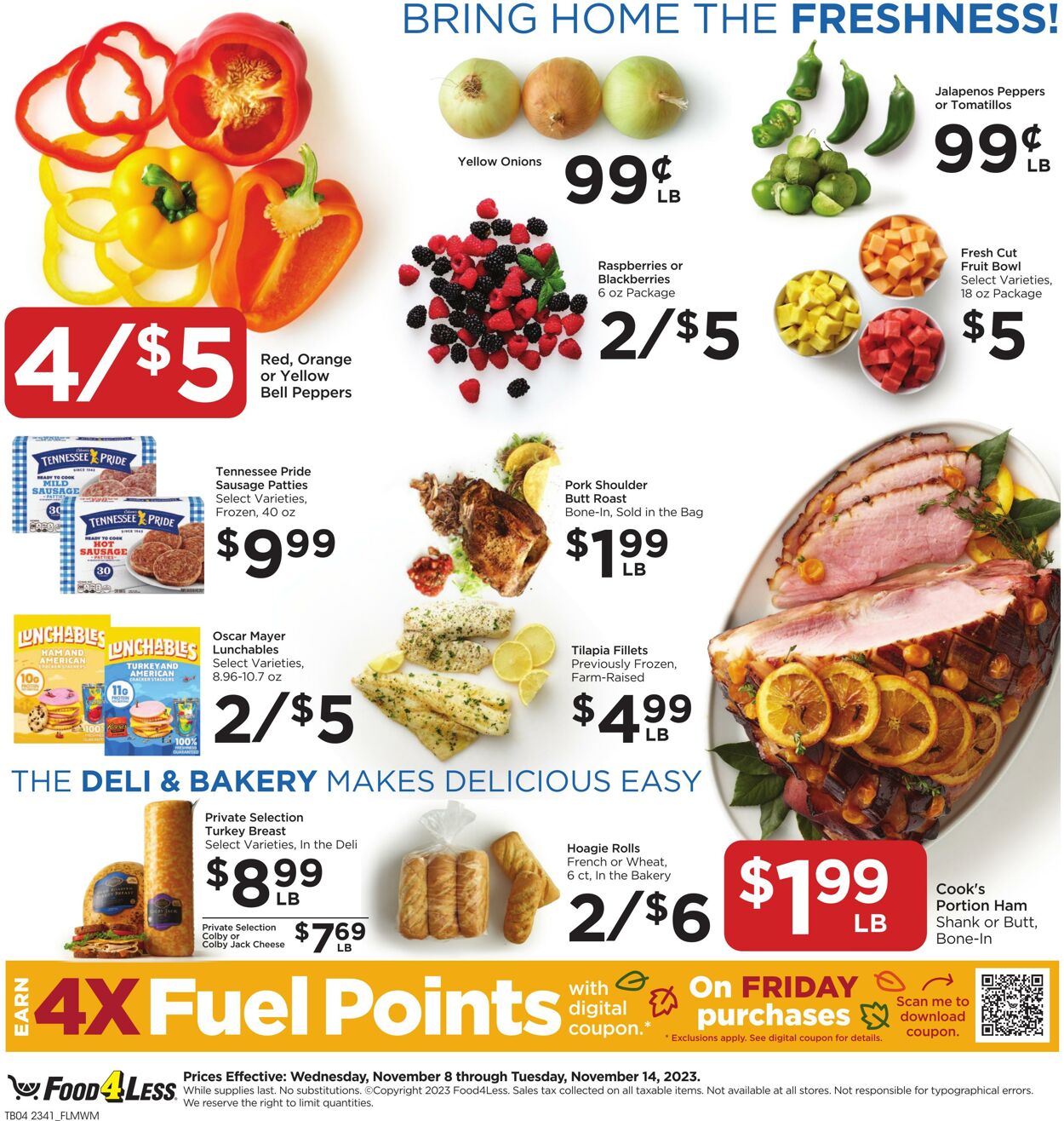 Food 4 Less Weekly Ad Circular - valid 11/08-11/14/2023 (Page 5)