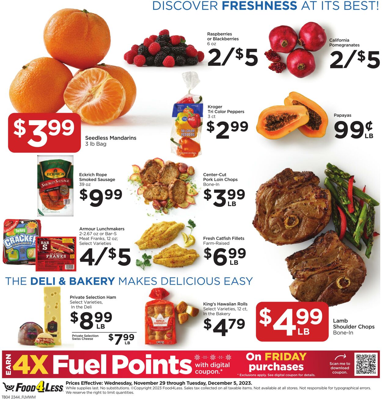 Food 4 Less Weekly Ad Circular - valid 11/29-12/05/2023 (Page 5)
