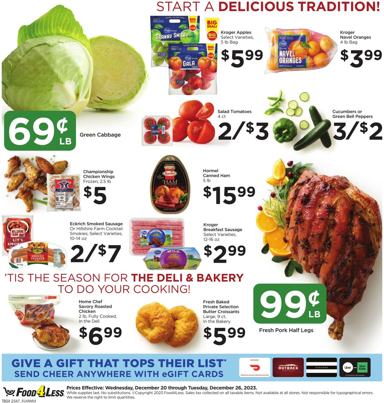 Food 4 Less Weekly Ad Circular - valid 12/20-12/26/2023 (Page 5)