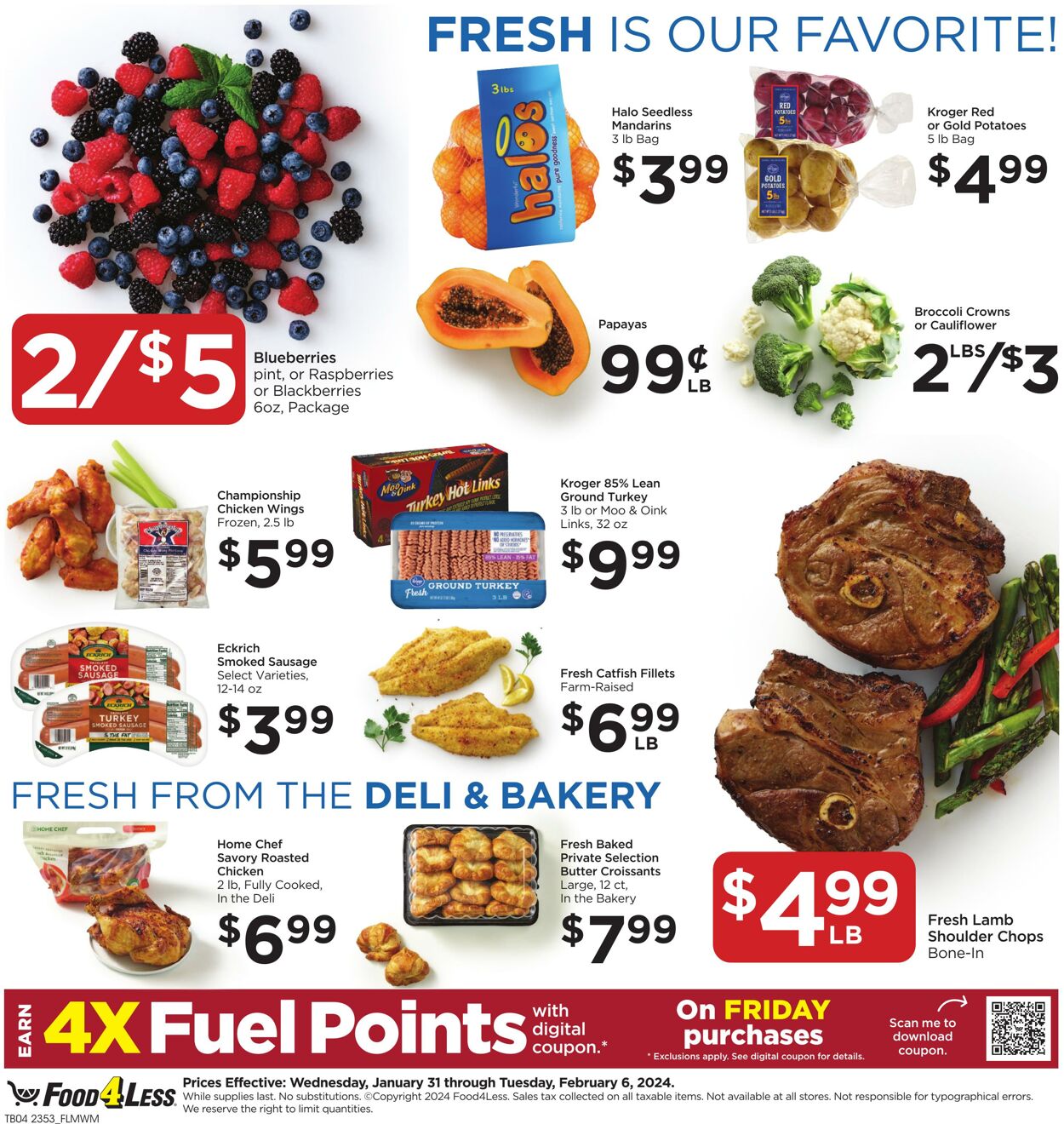 Food 4 Less Weekly Ad Circular - valid 01/31-02/06/2024 (Page 5)