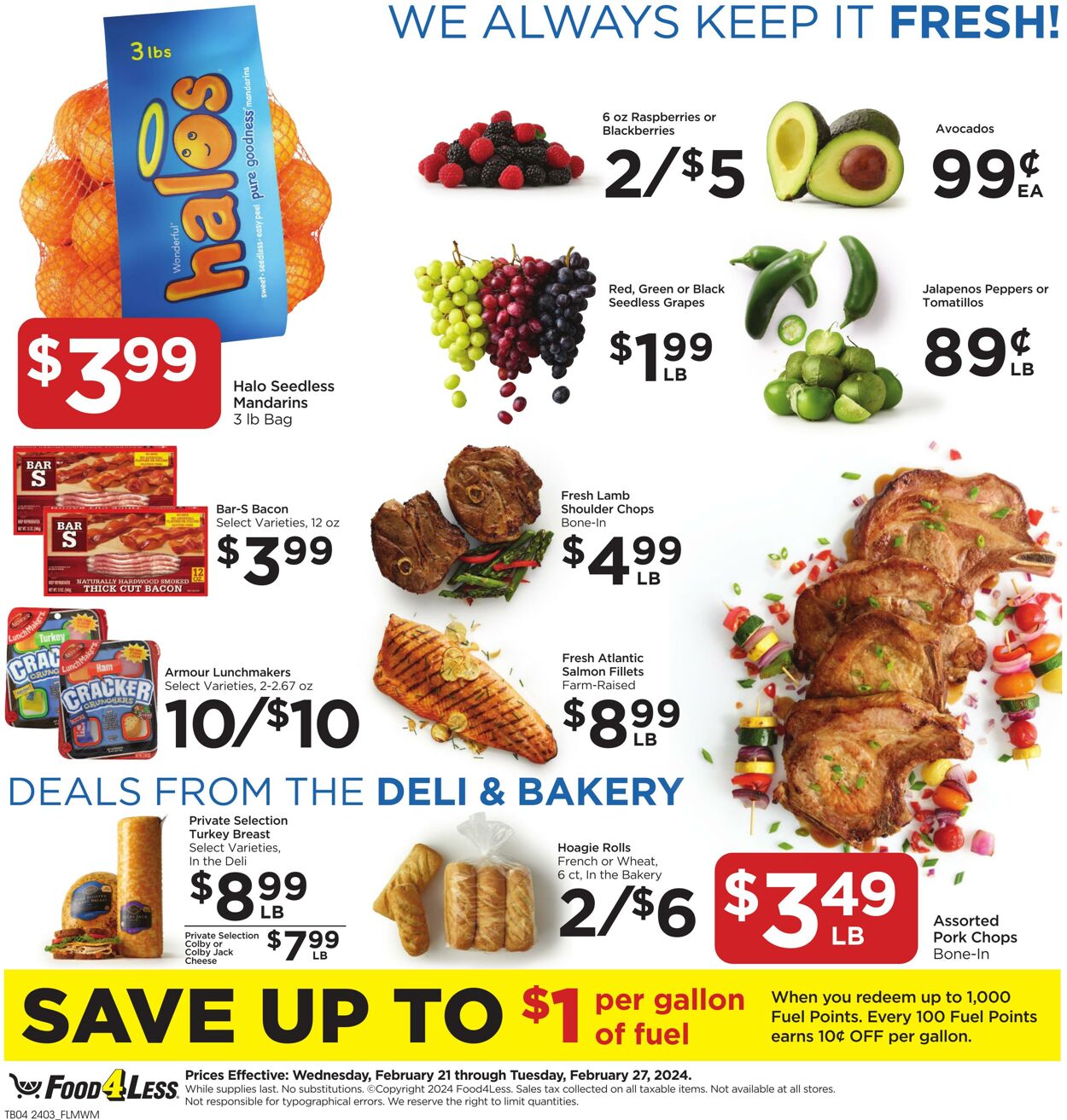 Food 4 Less Weekly Ad Circular - valid 02/21-02/27/2024 (Page 6)