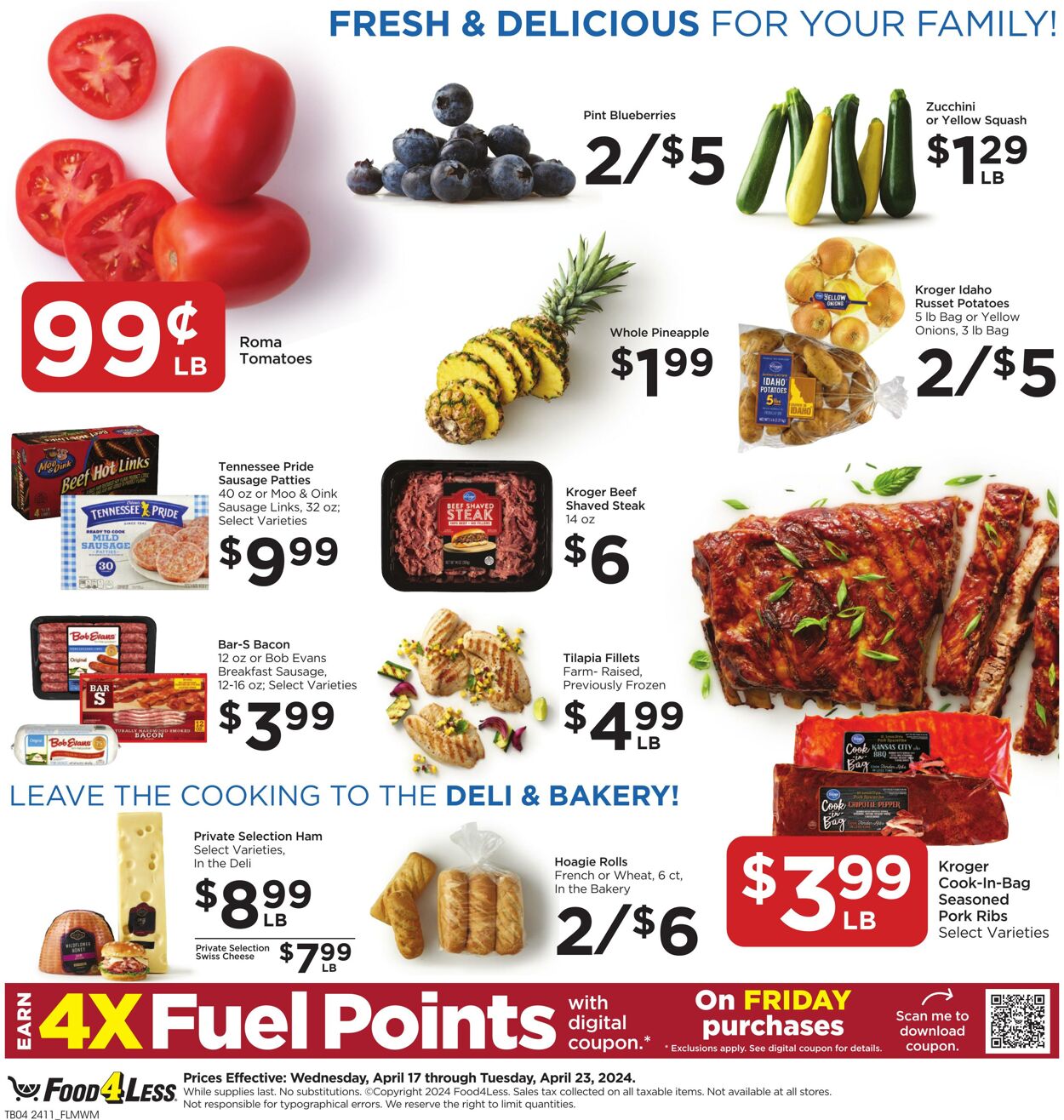 Food 4 Less Weekly Ad Circular - valid 04/17-04/23/2024 (Page 5)