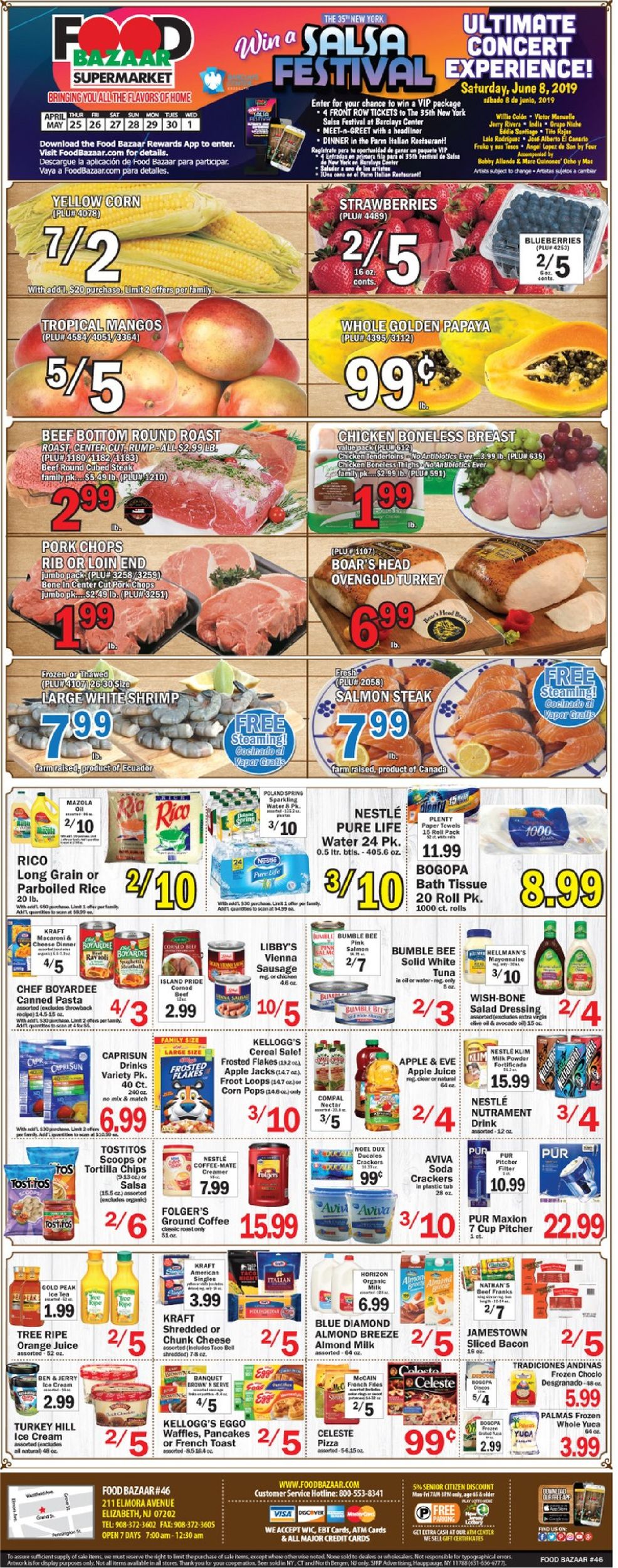 Food Bazaar Weekly Ad Circular - valid 04/25-05/01/2019