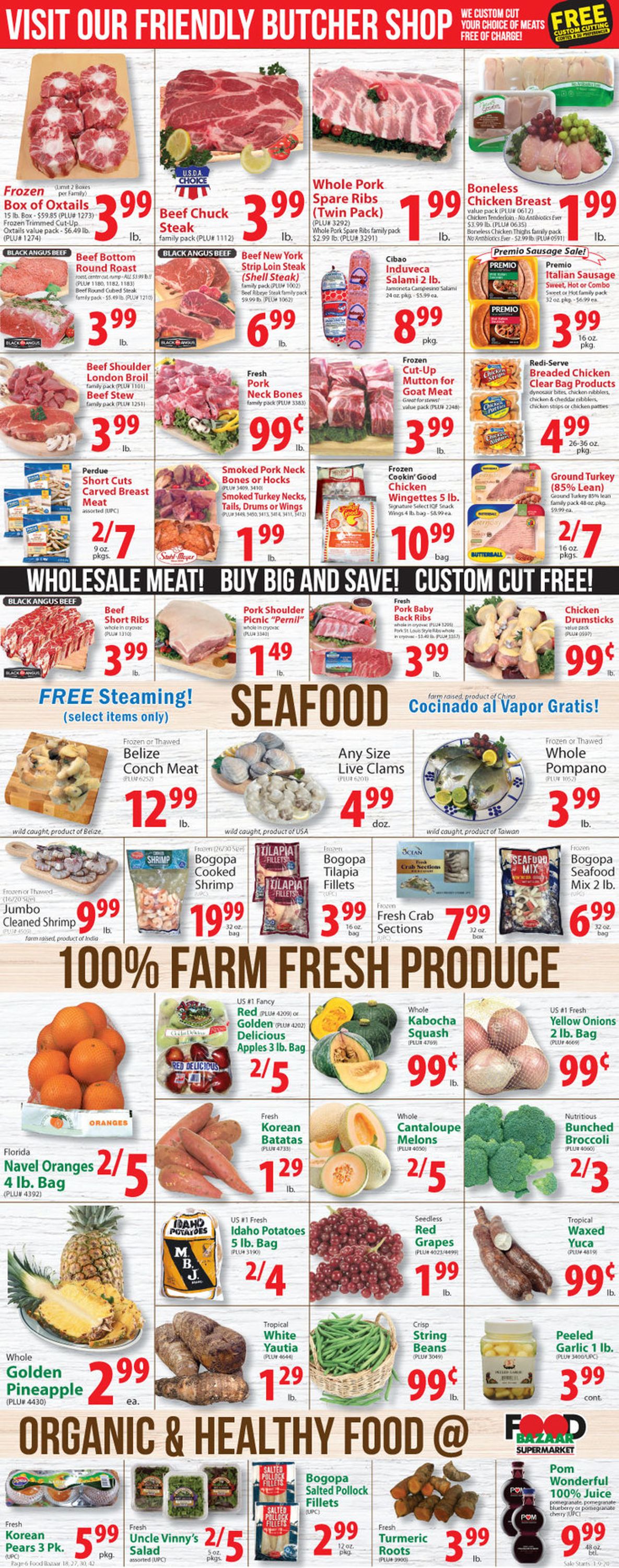 Food Bazaar Weekly Ad Circular - valid 01/09-01/15/2020 (Page 6)