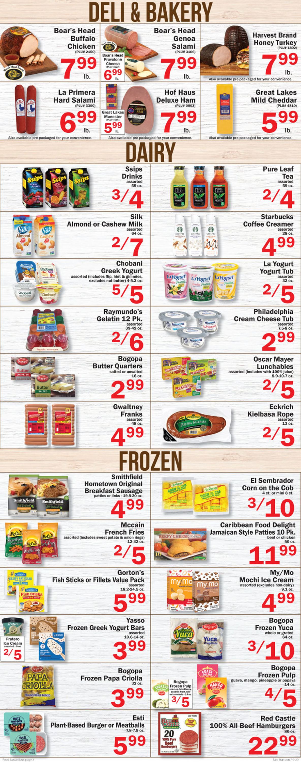 Food Bazaar Weekly Ad Circular - valid 07/09-07/15/2020 (Page 3)